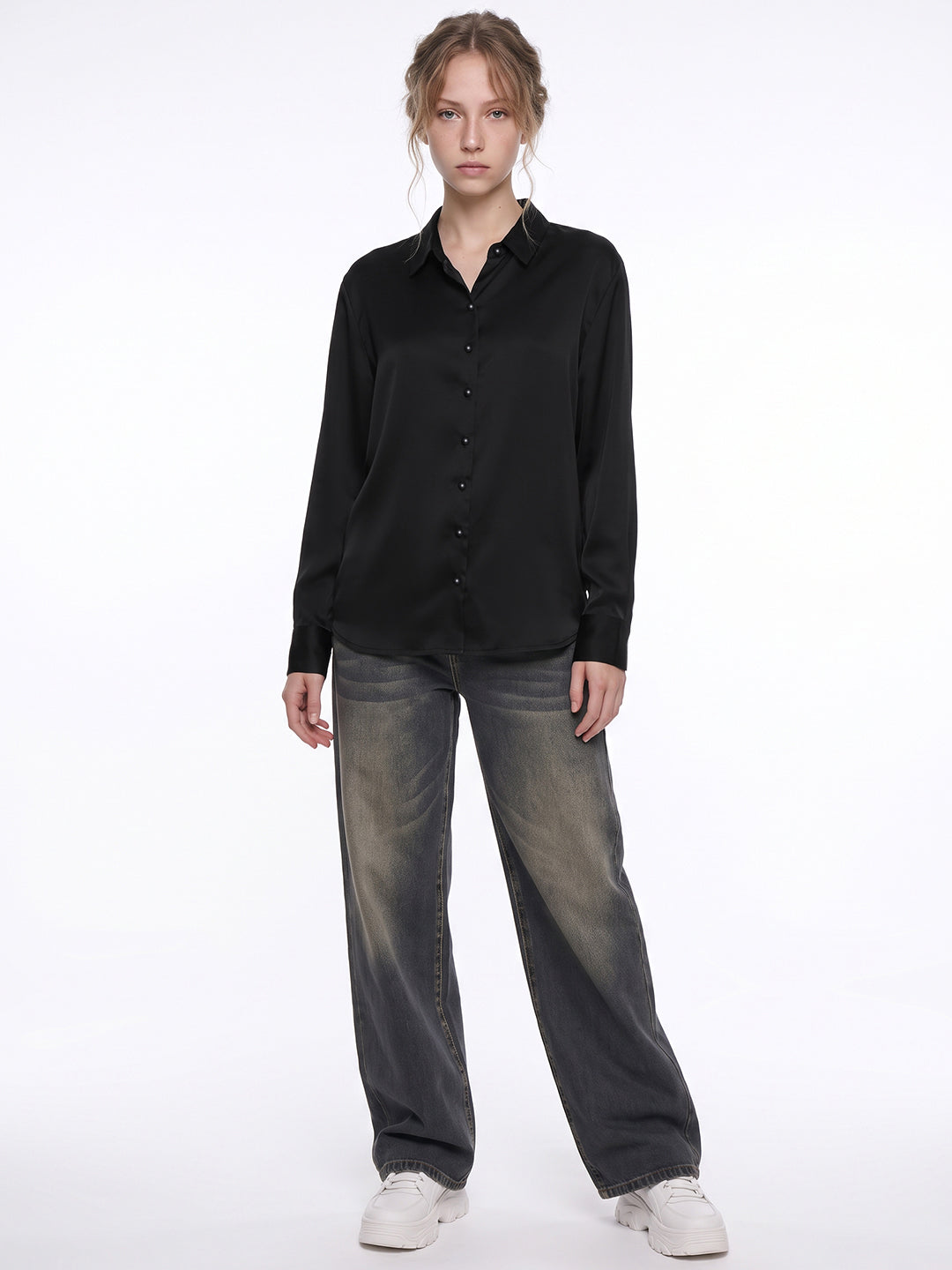 Black Oversized Shirt