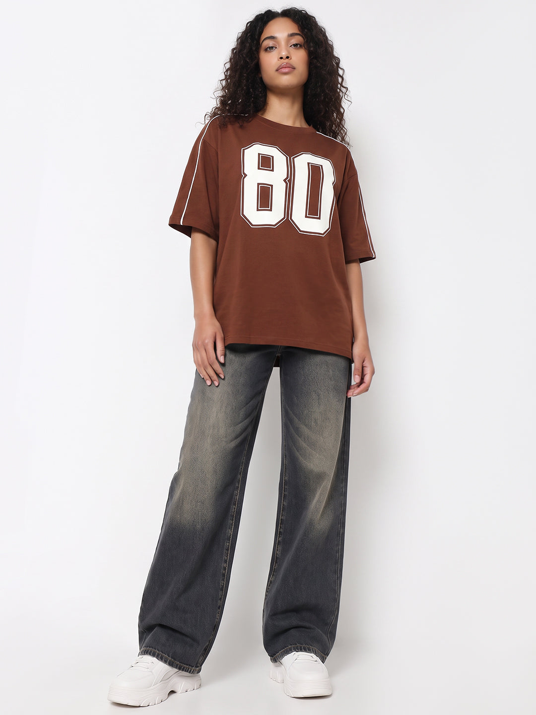 Sepia Oversized T-Shirt