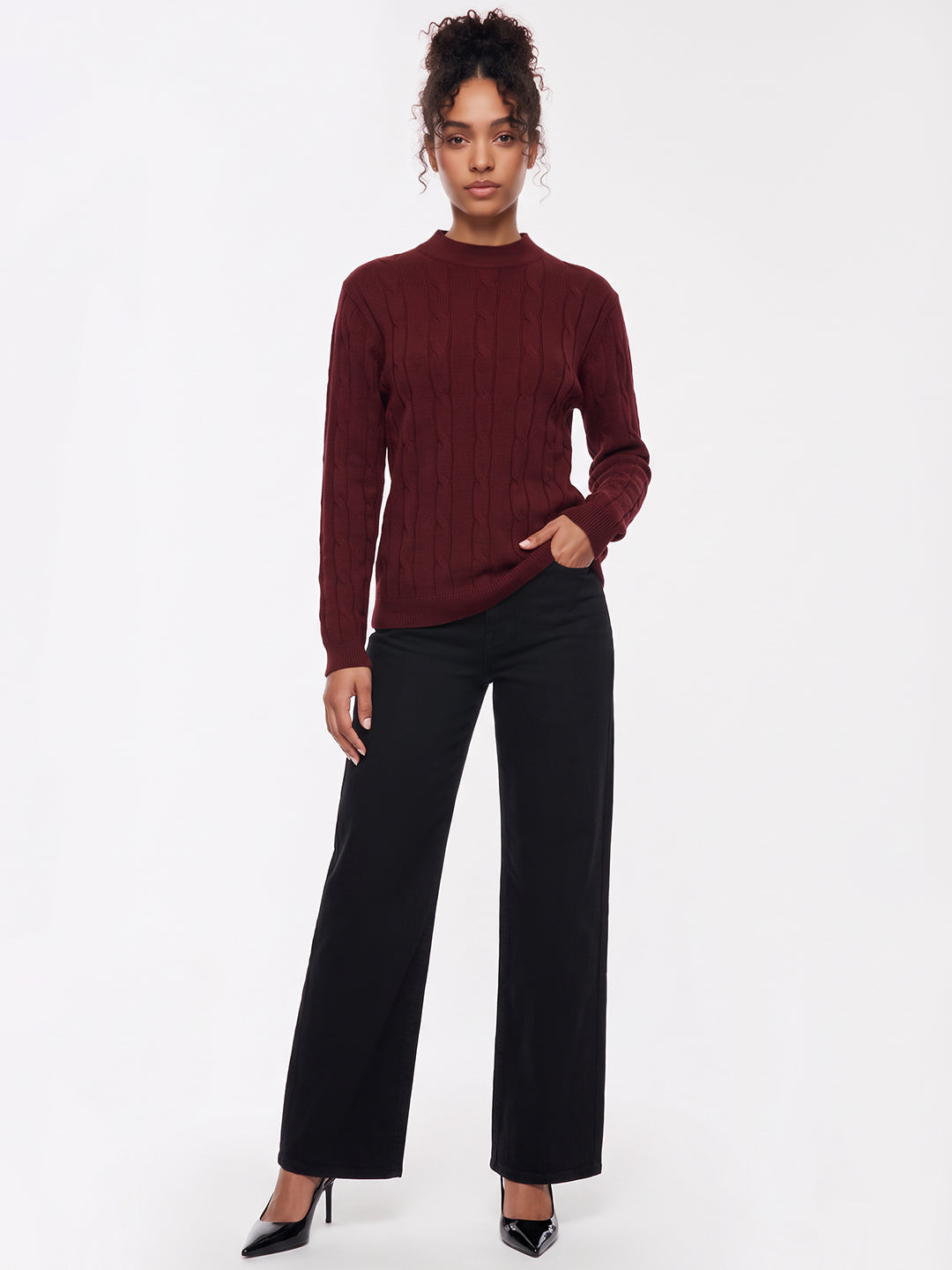 Maroon Sweater