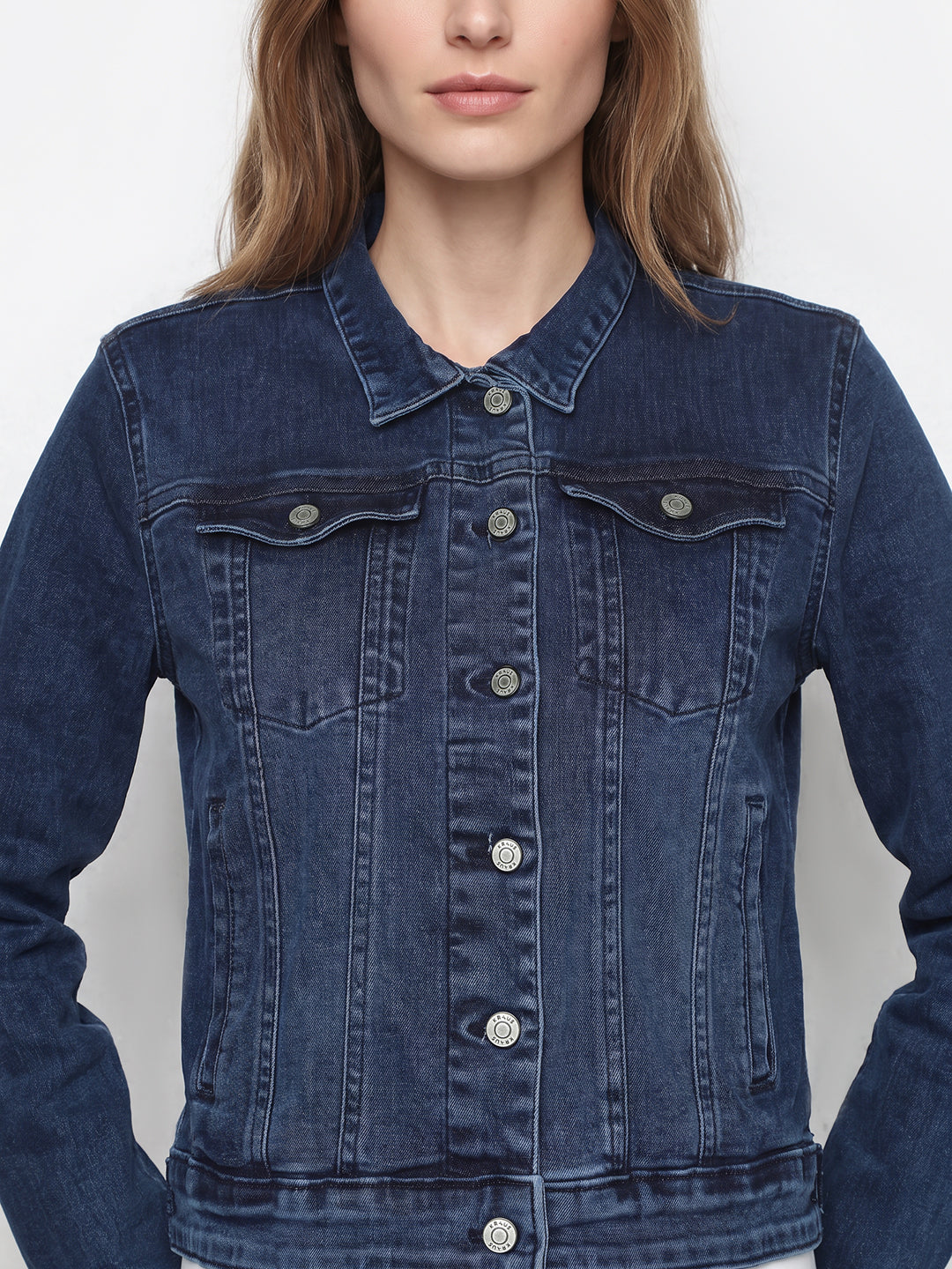 Women Dark Blue Jacket