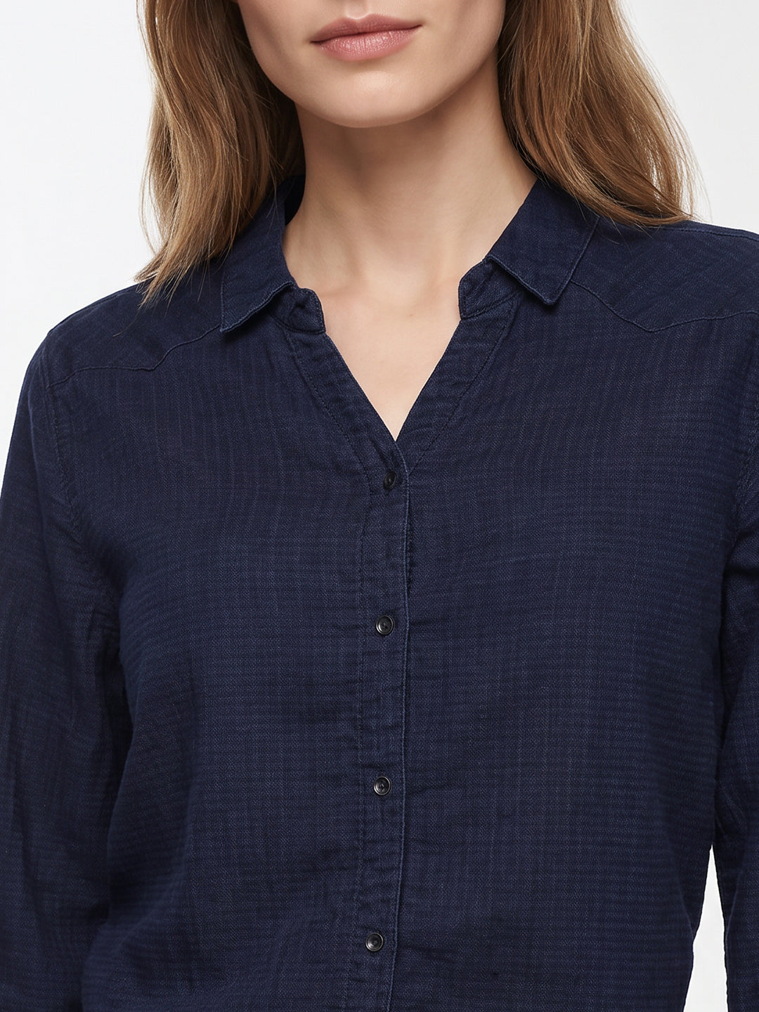 Women Indigo Shirt