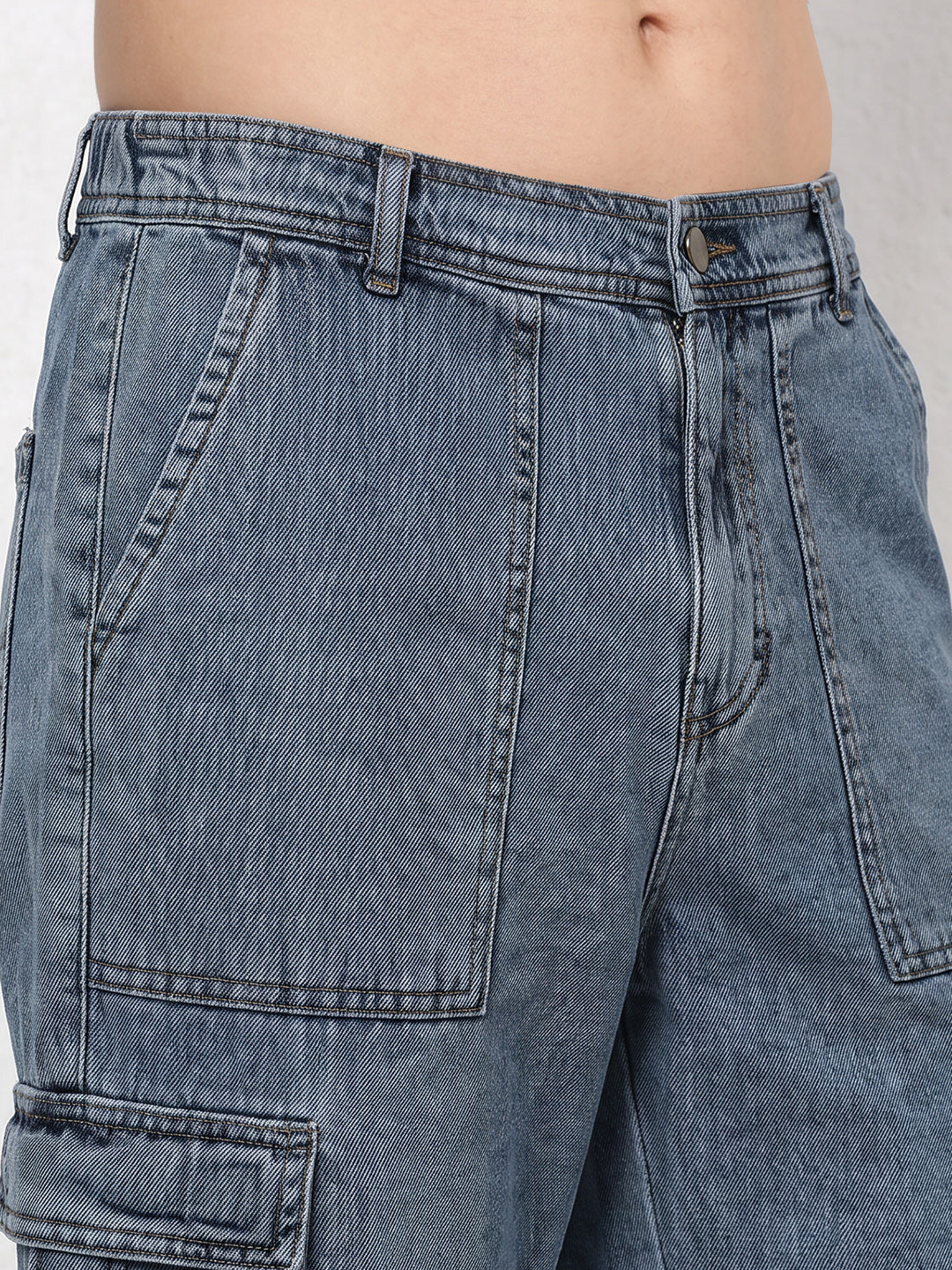 Women Blue Cargo