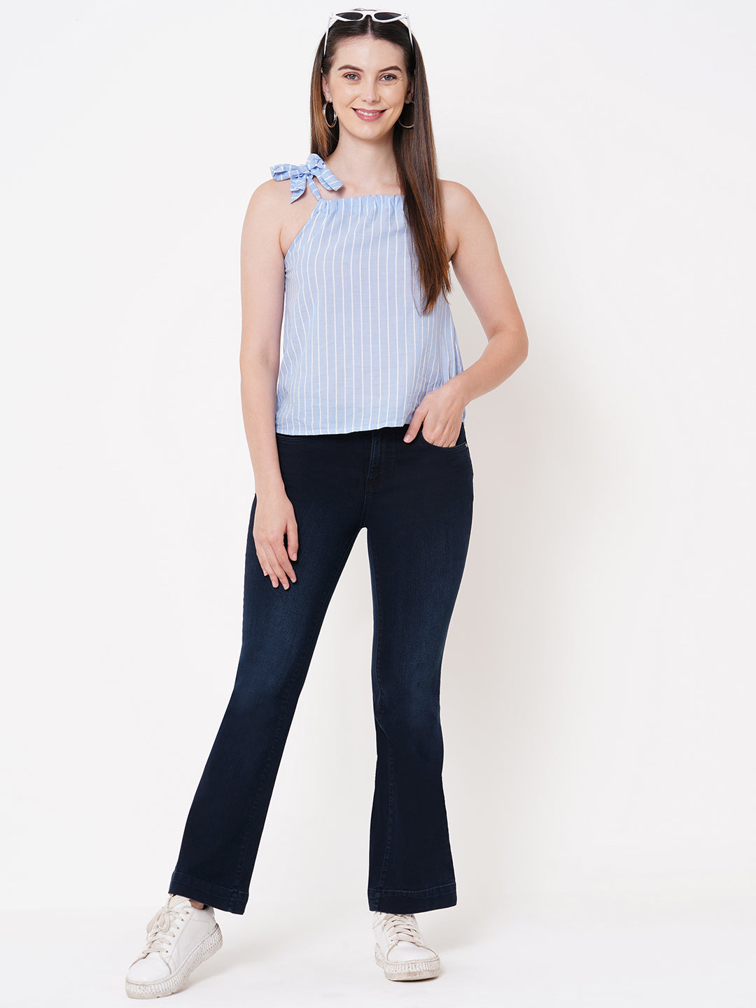 Women High-Rise Flare Jeans