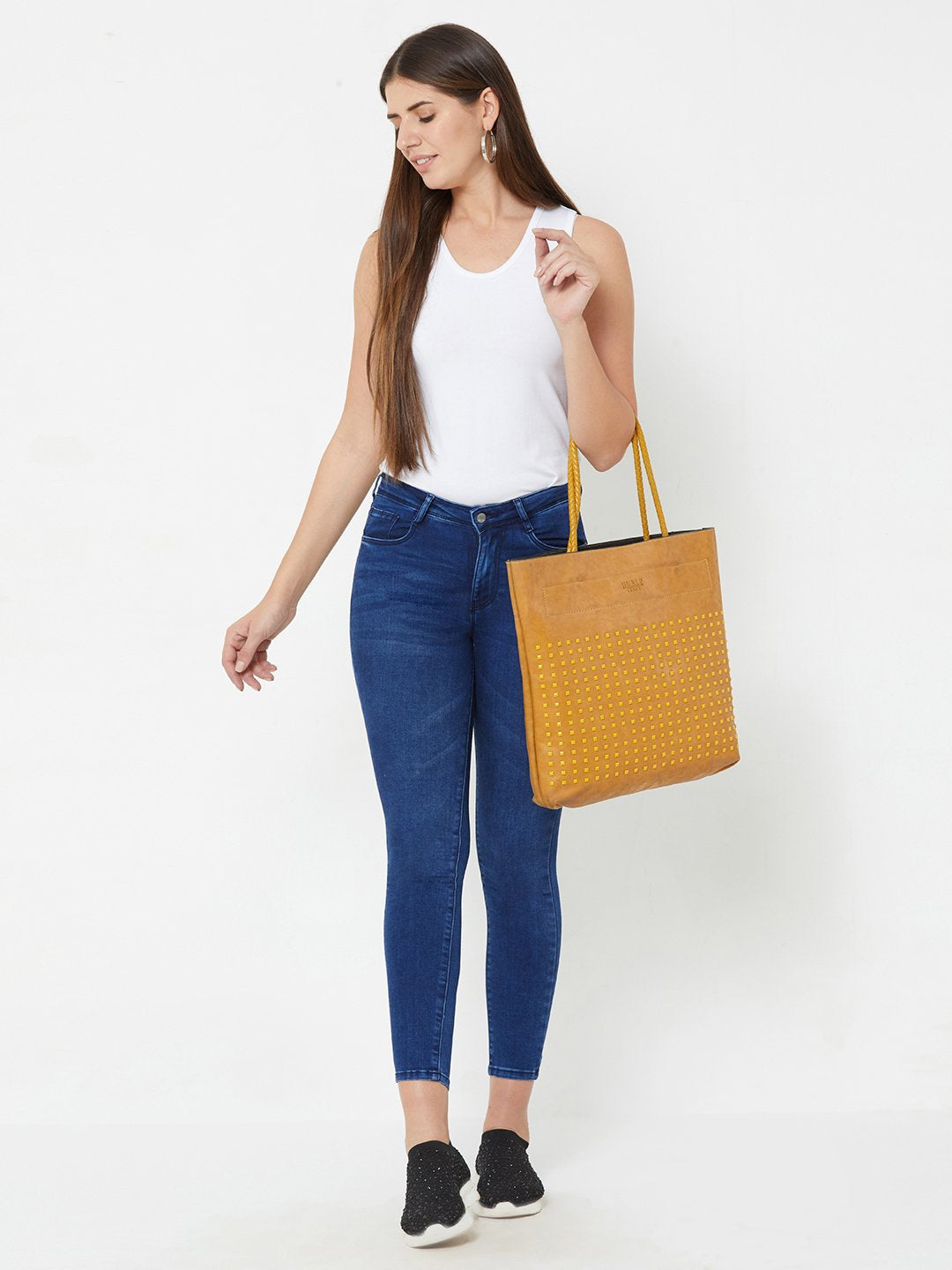 Women Mid-Rise Skinny Crop Length Jeans