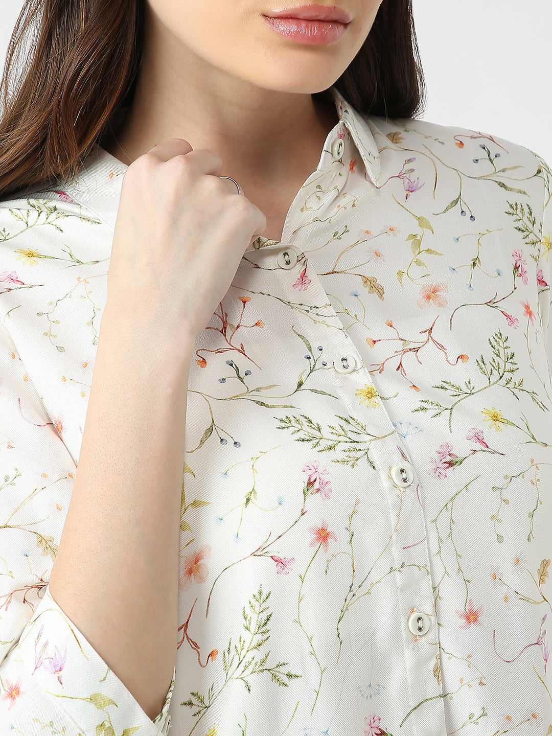 Women Floral Print Shirt