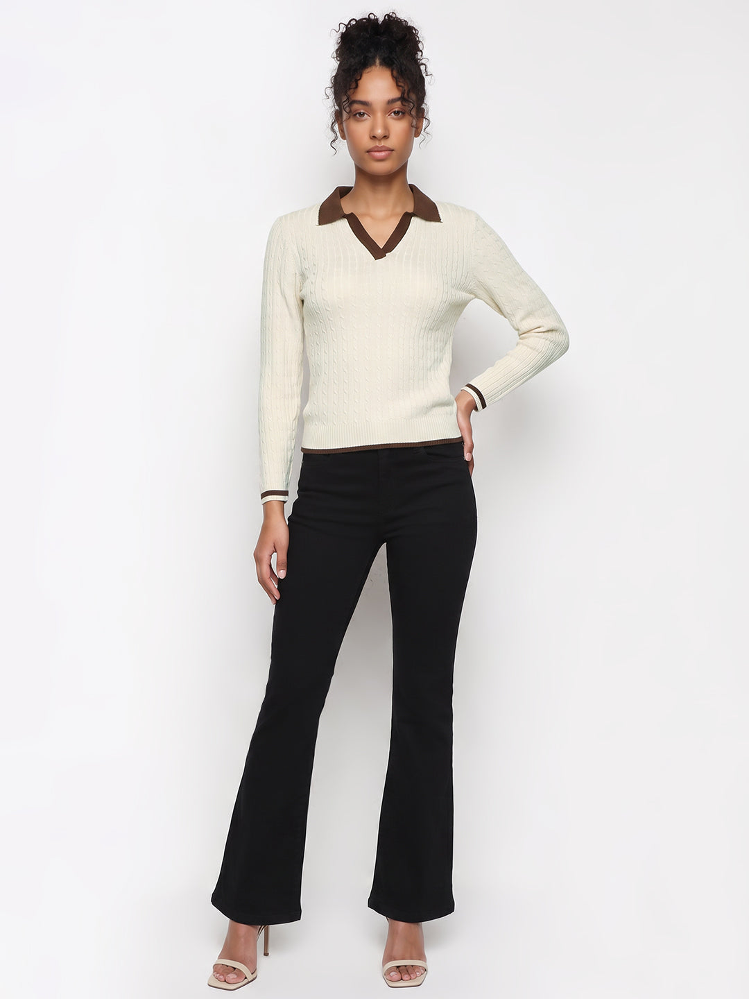 Ivory Flat Knit