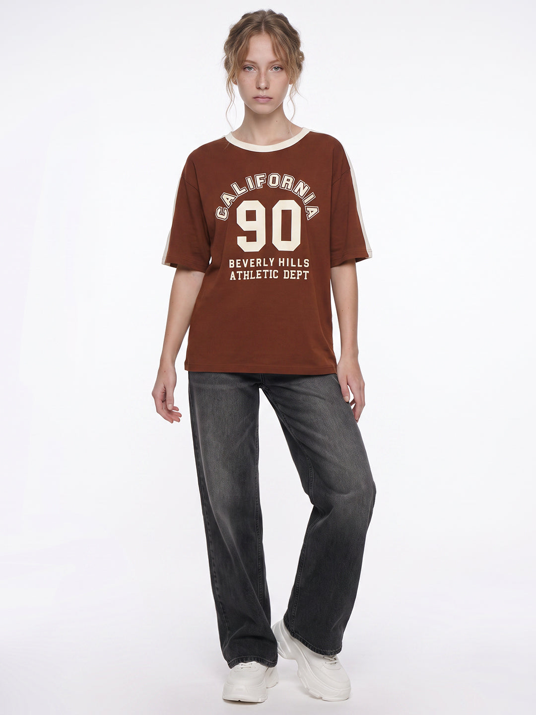 Sepia Oversized T-Shirt