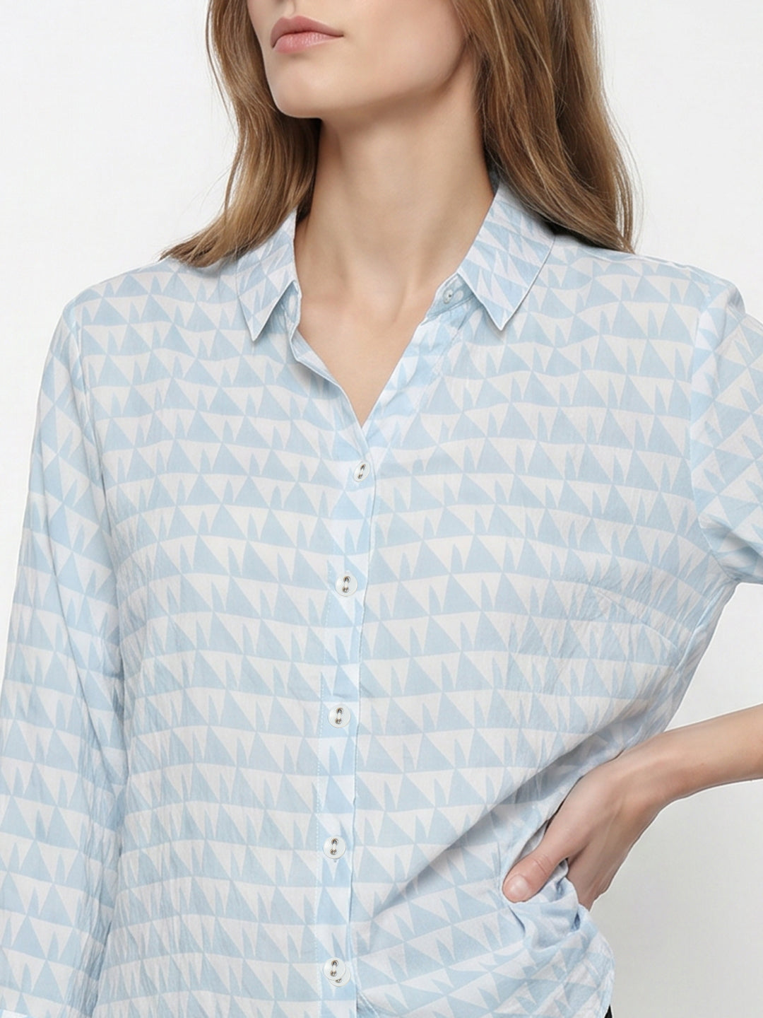 Women Sky/White Shirt