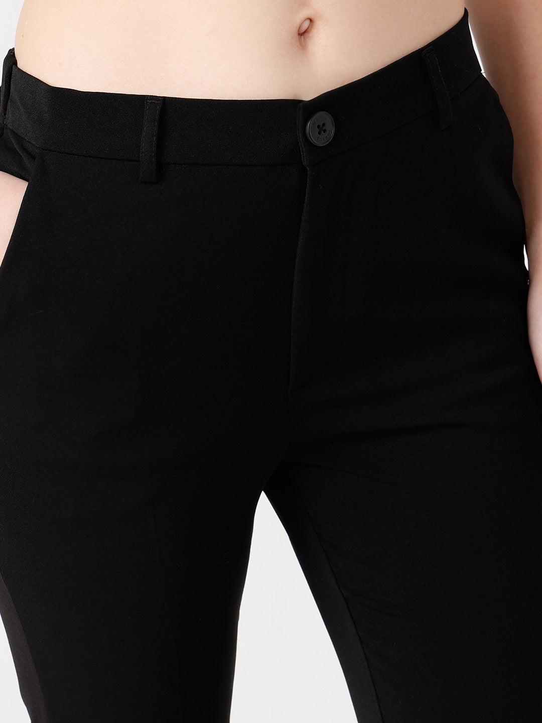 Women Black Flare Jeans