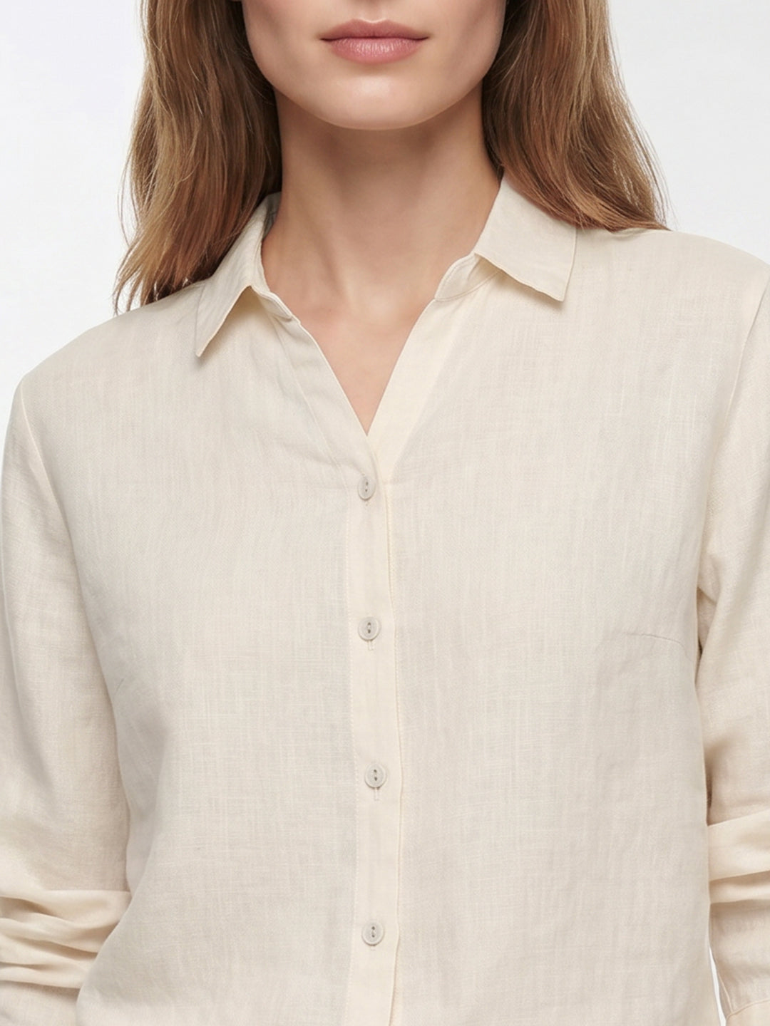 Women Peach Pink Shirt