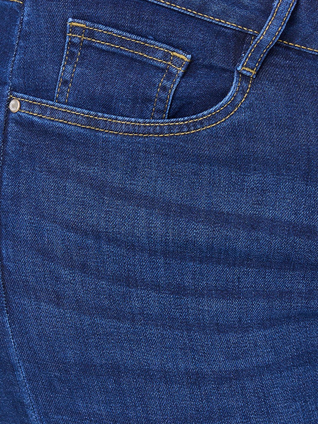 Women Light Blue High-Rise Slim Straight Fit Jeans