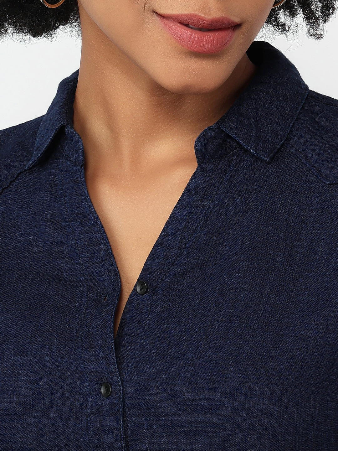 Women Indigo Slim Fit Shirt