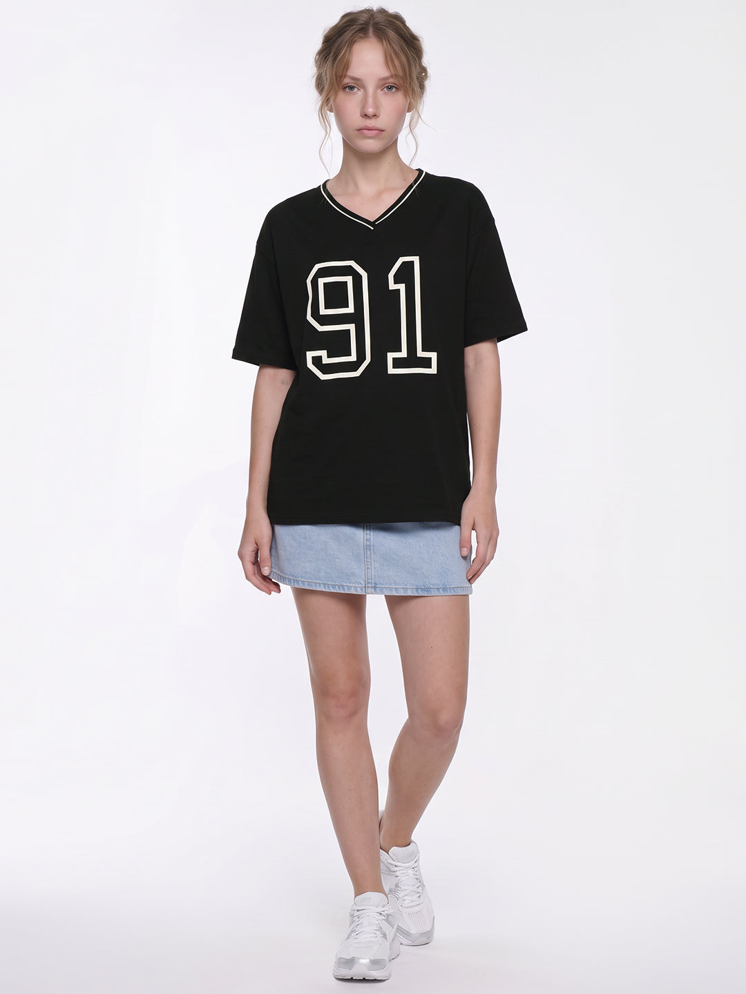 Black Oversized T-Shirt