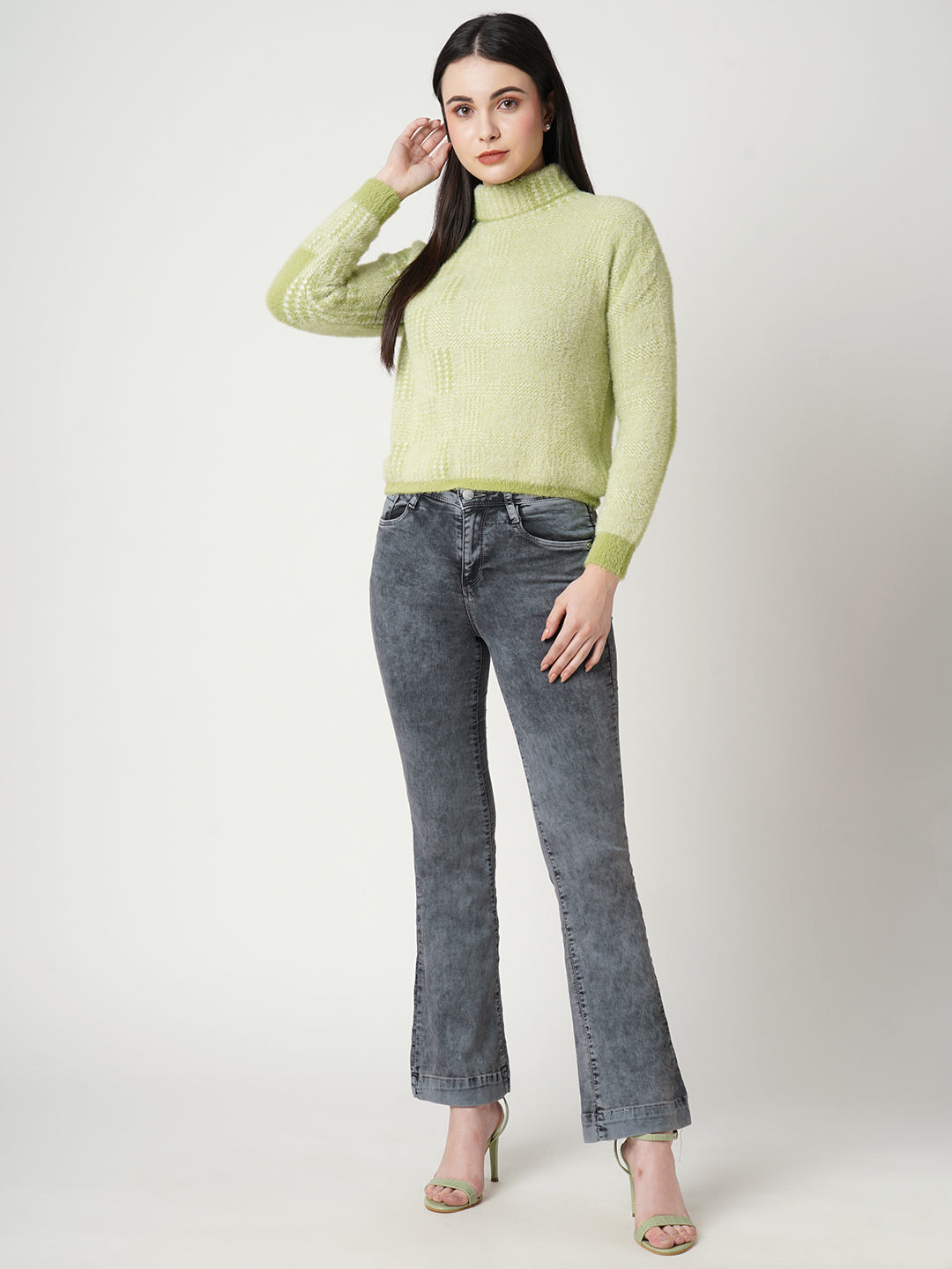 Women High-Rise Flare Jeans