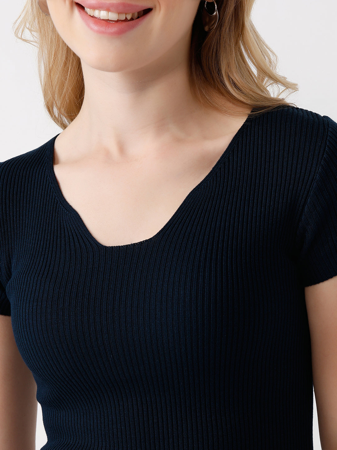 Women Ribbed Tops