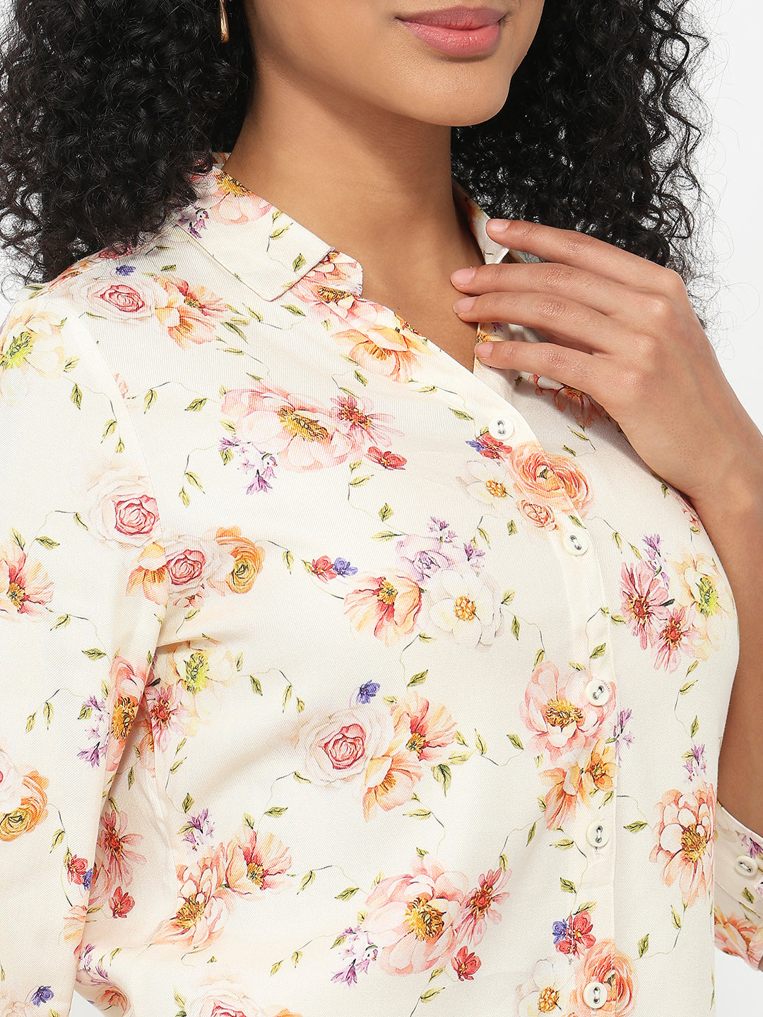 Women Floral Print Shirt