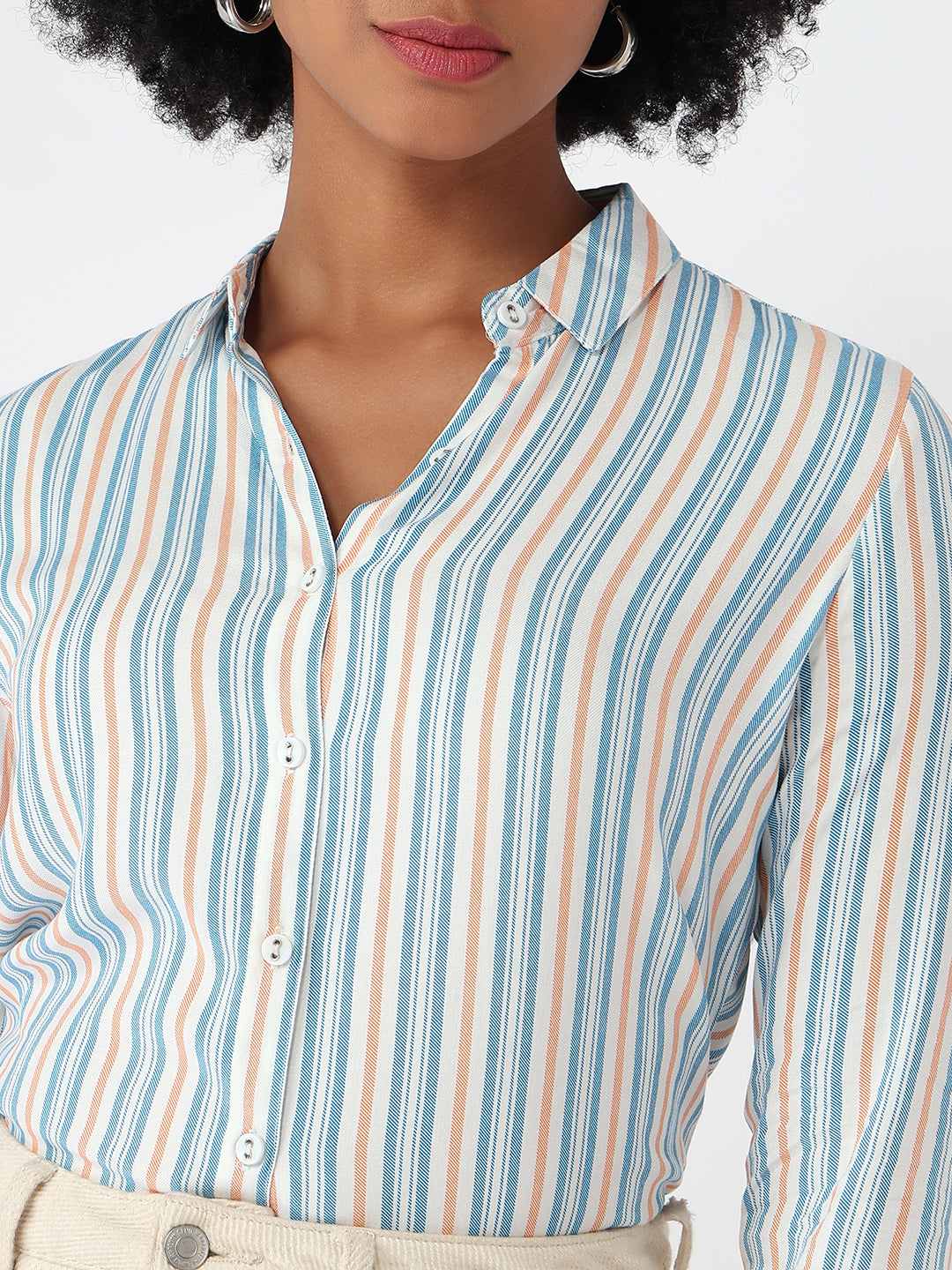 Women Multi Slim Fit Shirt