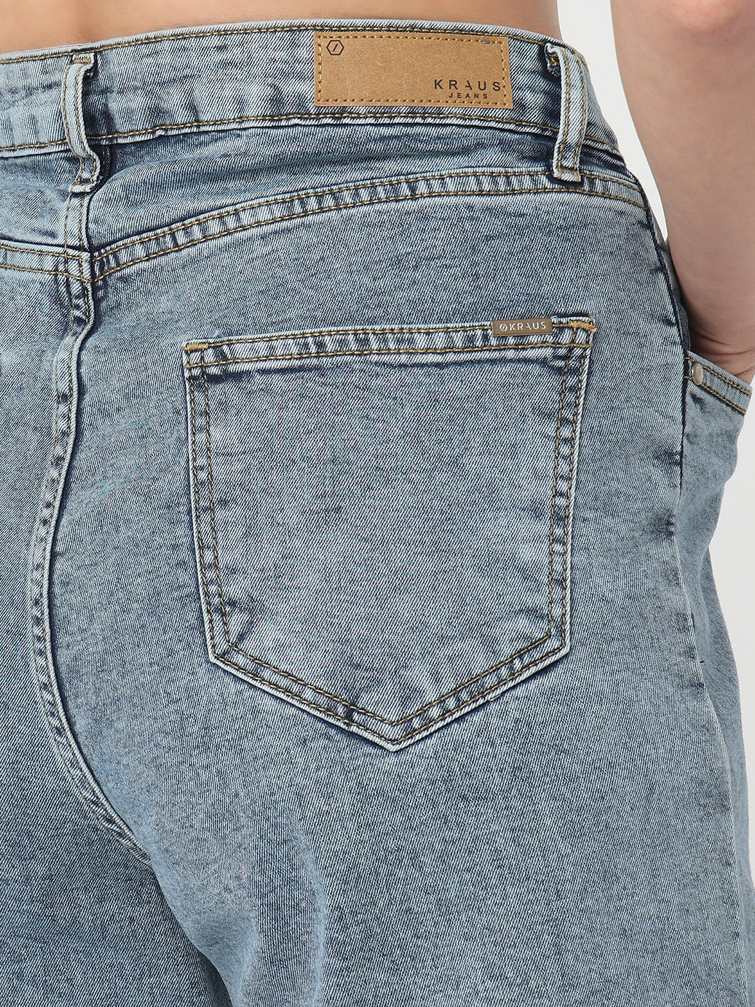 Women Blue High-Rise Baggy Jeans