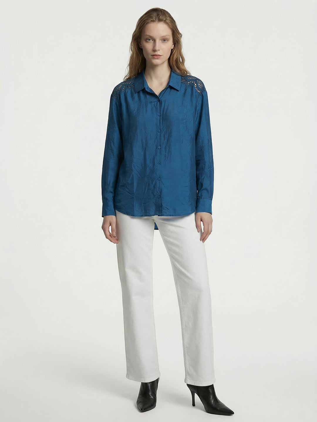 Women Star Sapphire Oversized Shirt