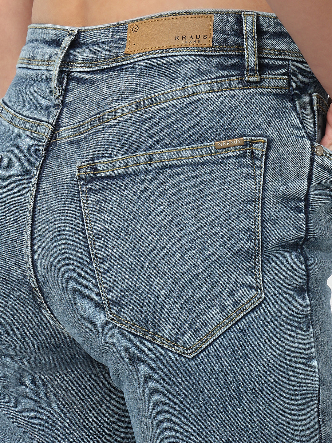 Women Blue High-Rise Skinny Jeans