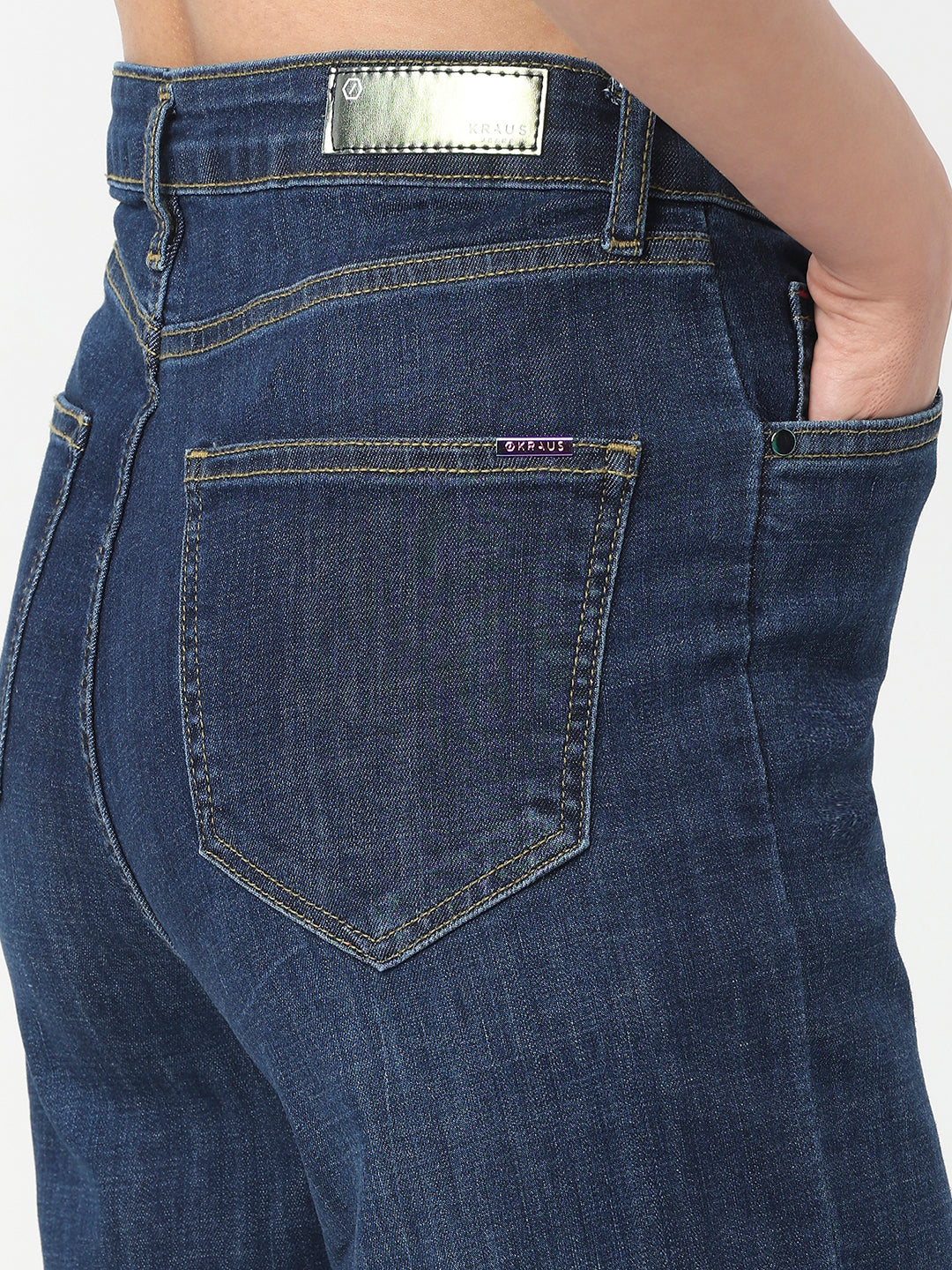 Women Blue High-Rise Baggy Jeans