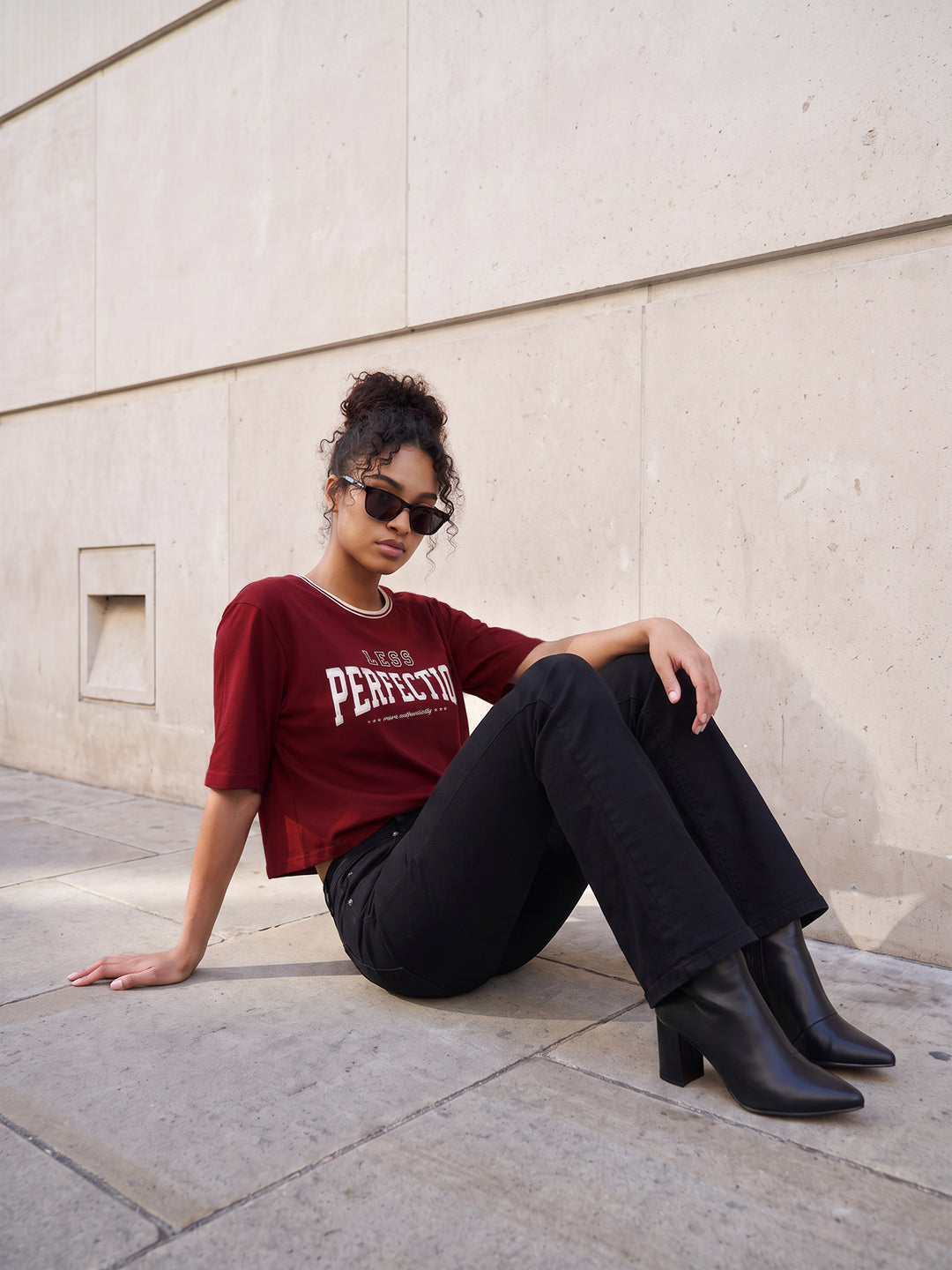 Wine Graphic Crop Genz Tees