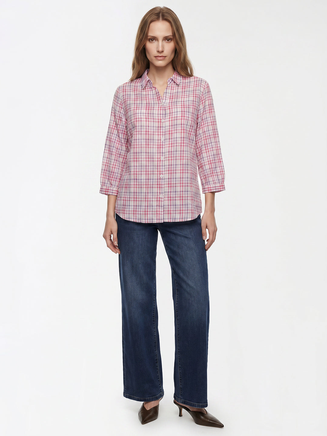 Women Pink/Purple Shirt