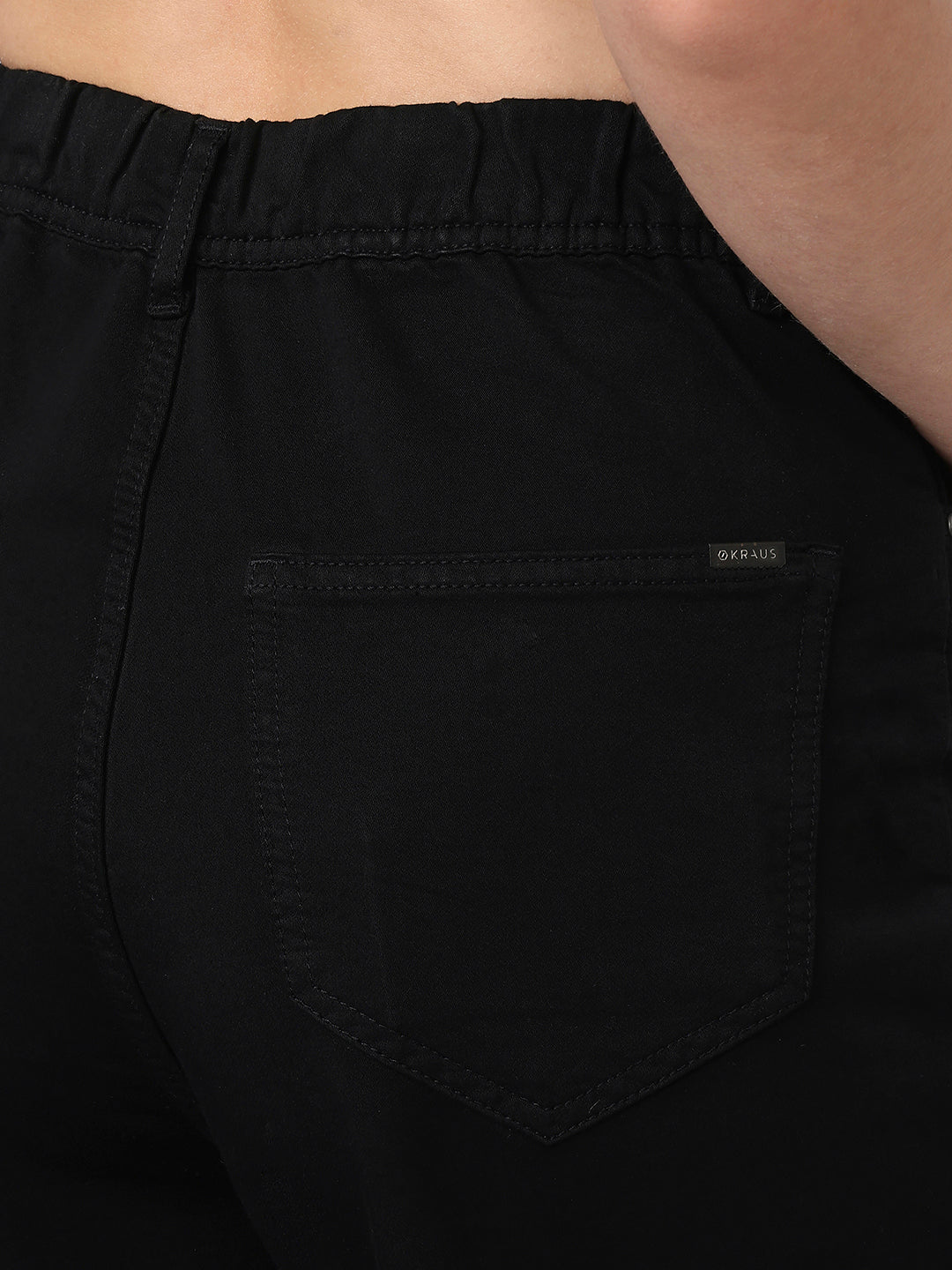 Women Black High-Rise Wide Leg Jeans