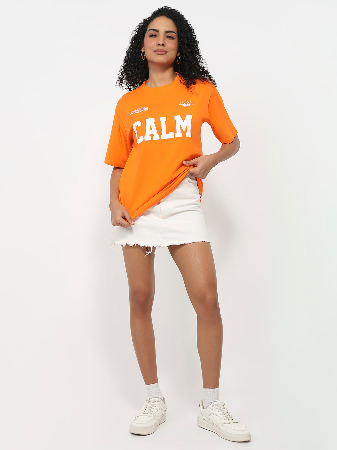 Women Autumn Glory Oversized T-Shirt