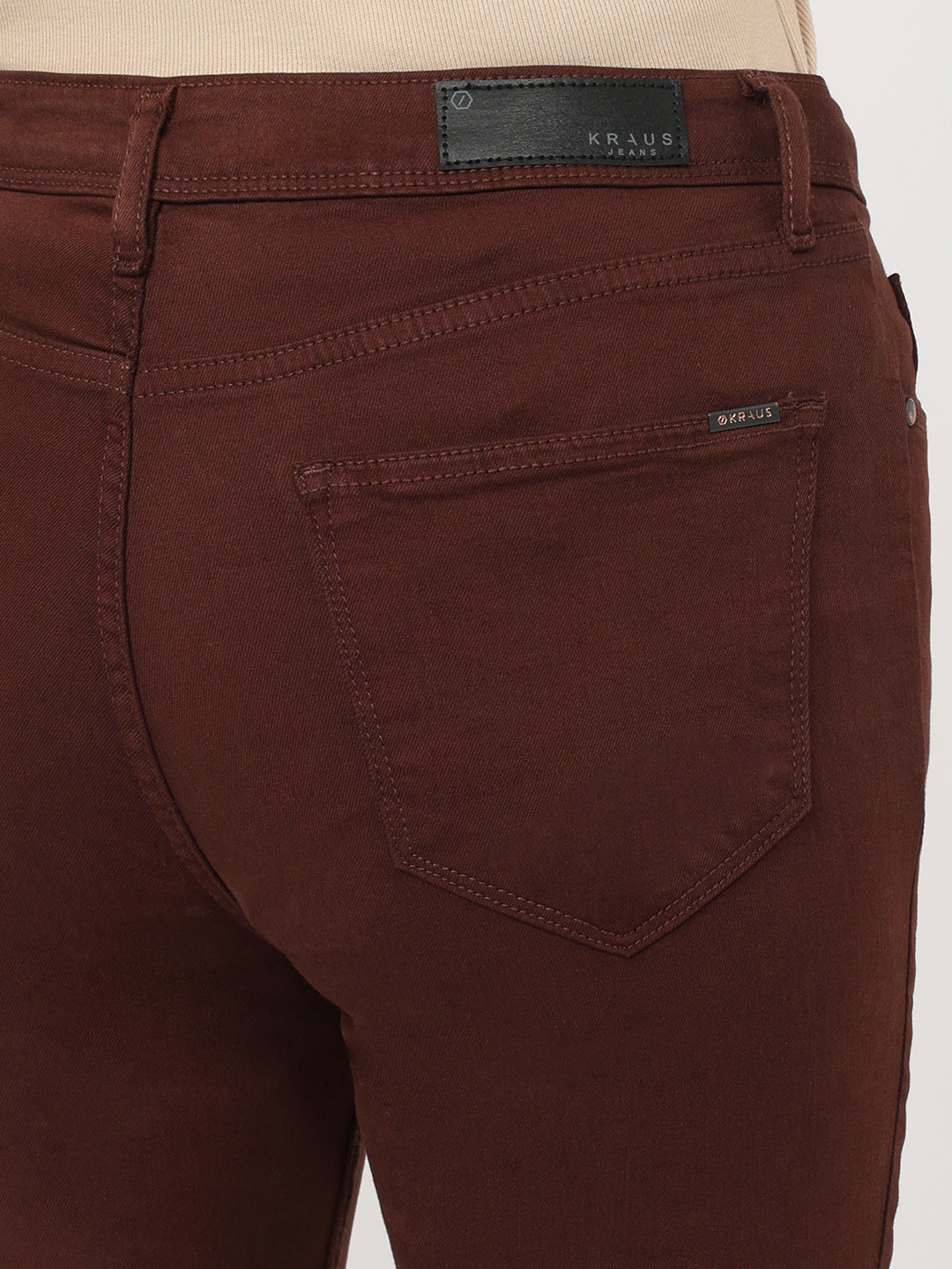 Women Sepia High-Rise Skinny Jeans