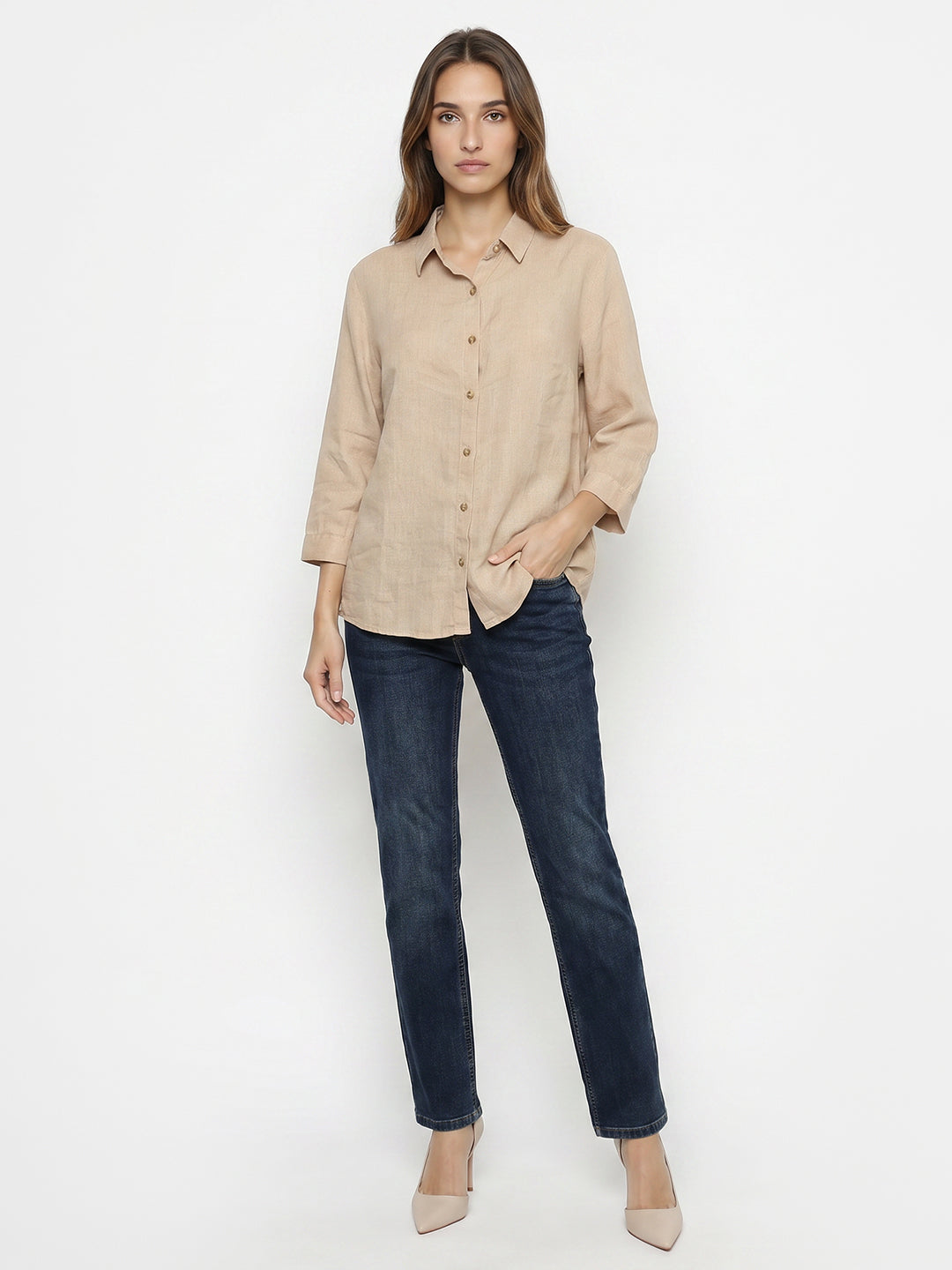 Women Oatmilk Shirt