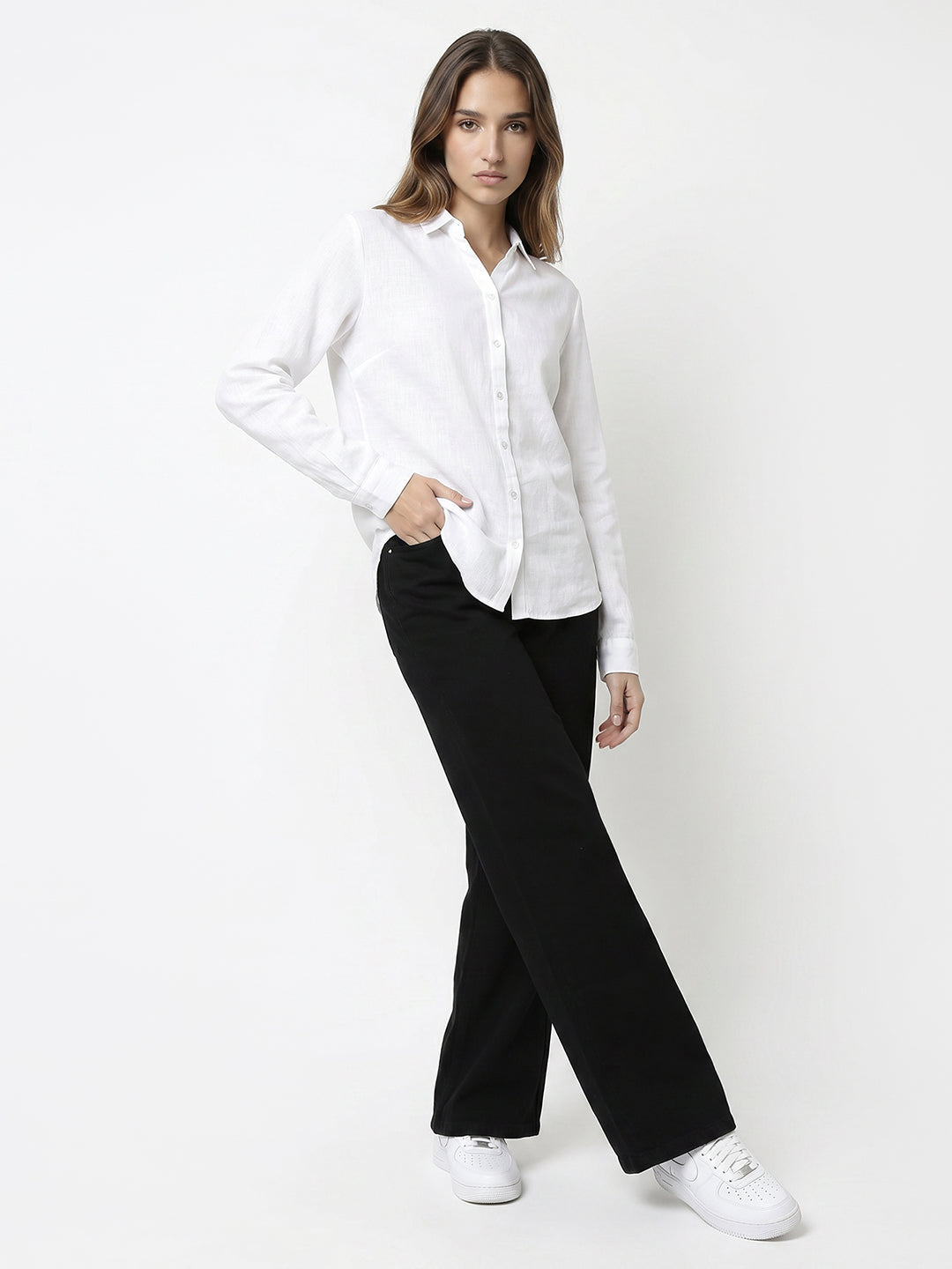 Women White Shirt