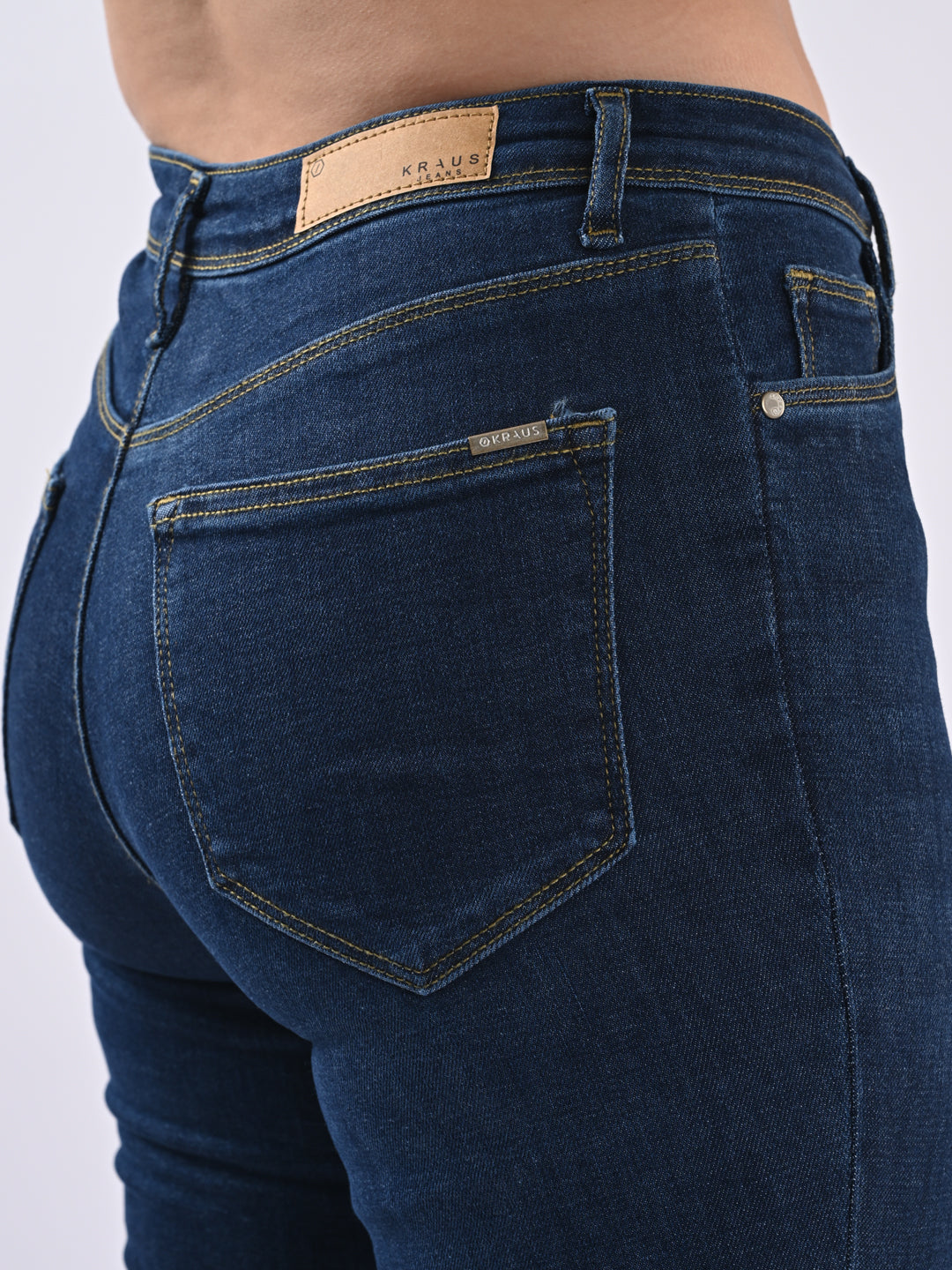 Women Blue High-Rise Flare Jeans