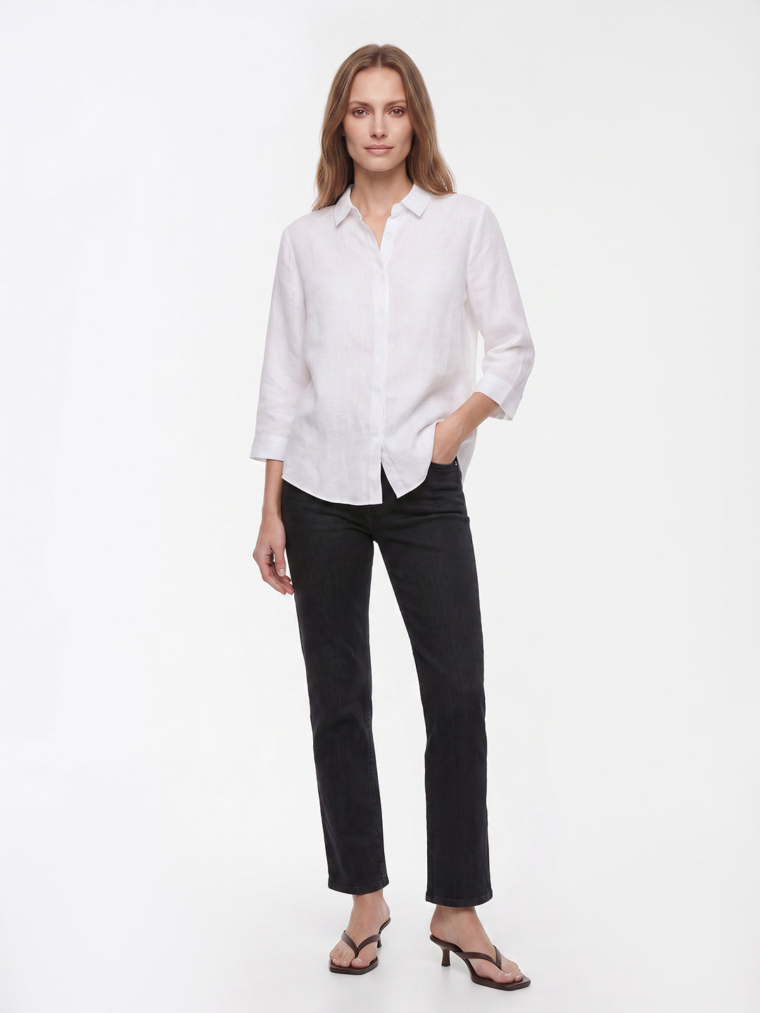 Women White Shirt
