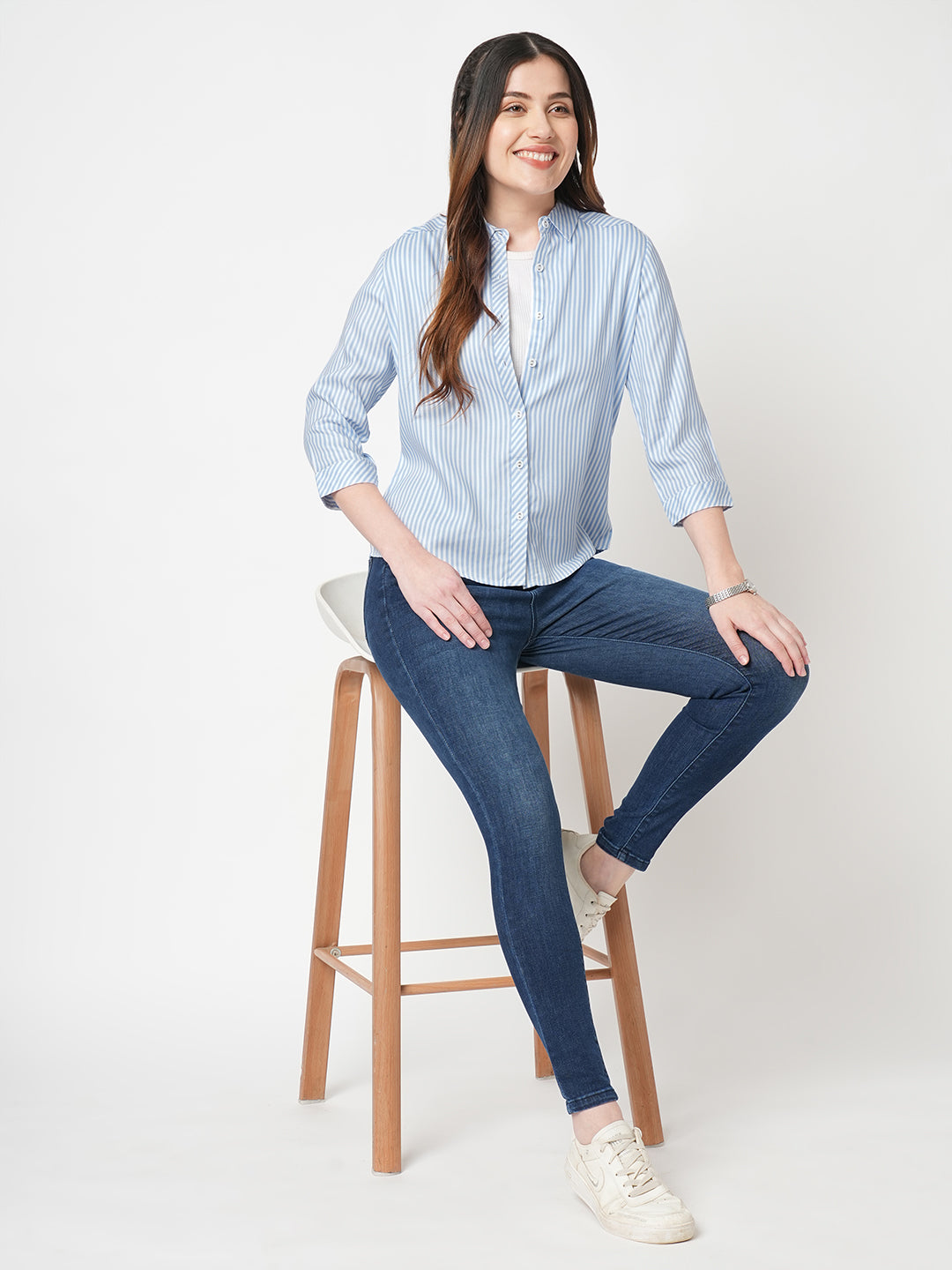 Women Striped Shirt