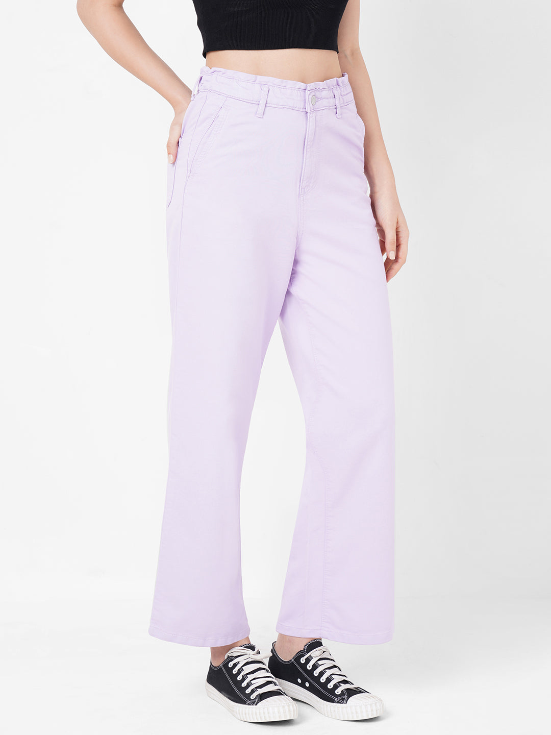 Women High-Rise Wide Leg Jeans