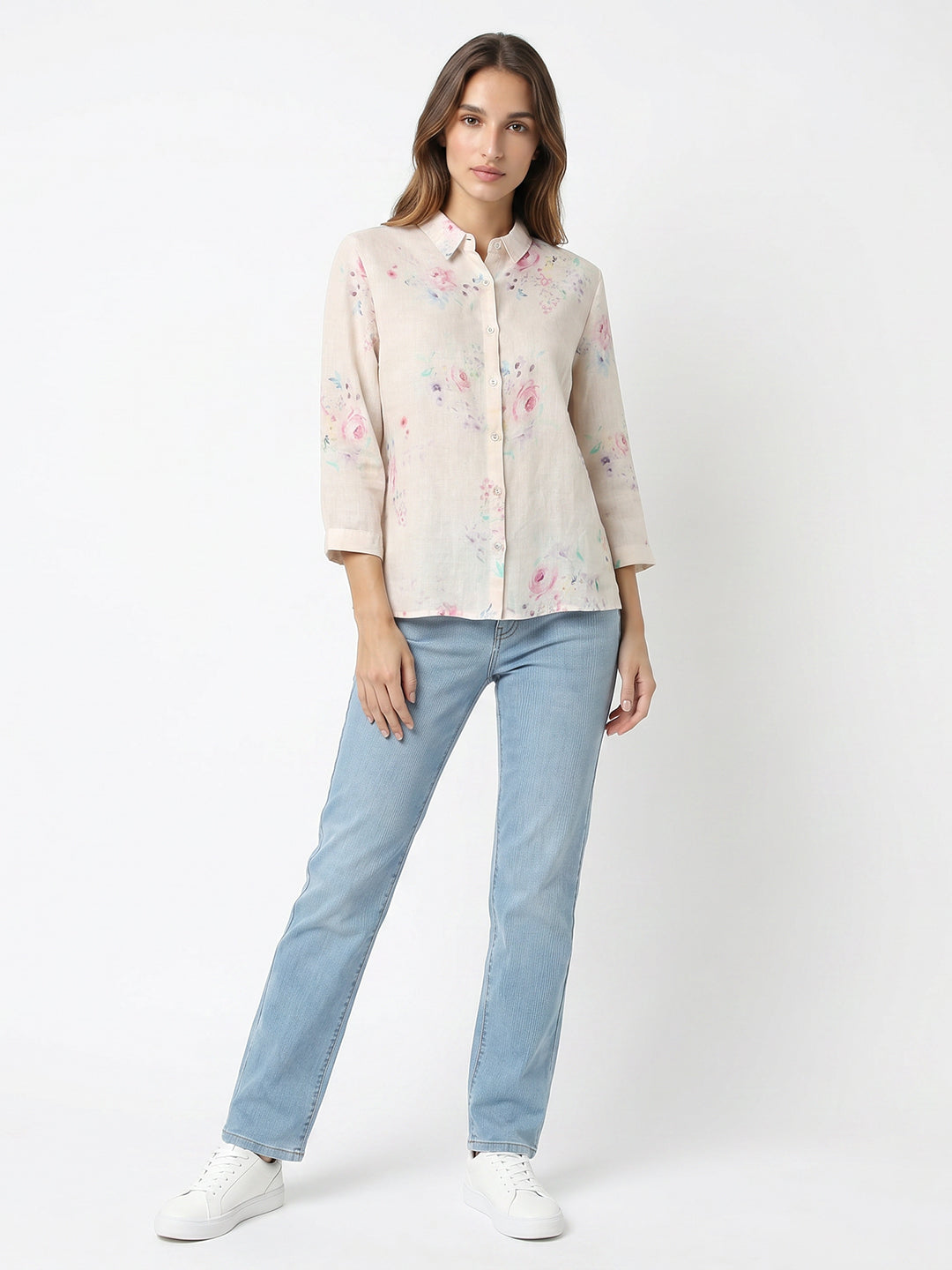 Women Floral Print Shirt