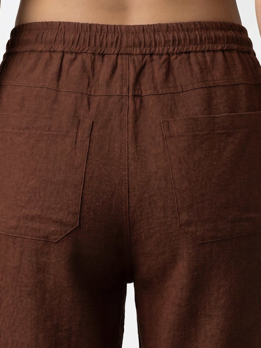 Women Sepia Mid-Rise Trouser