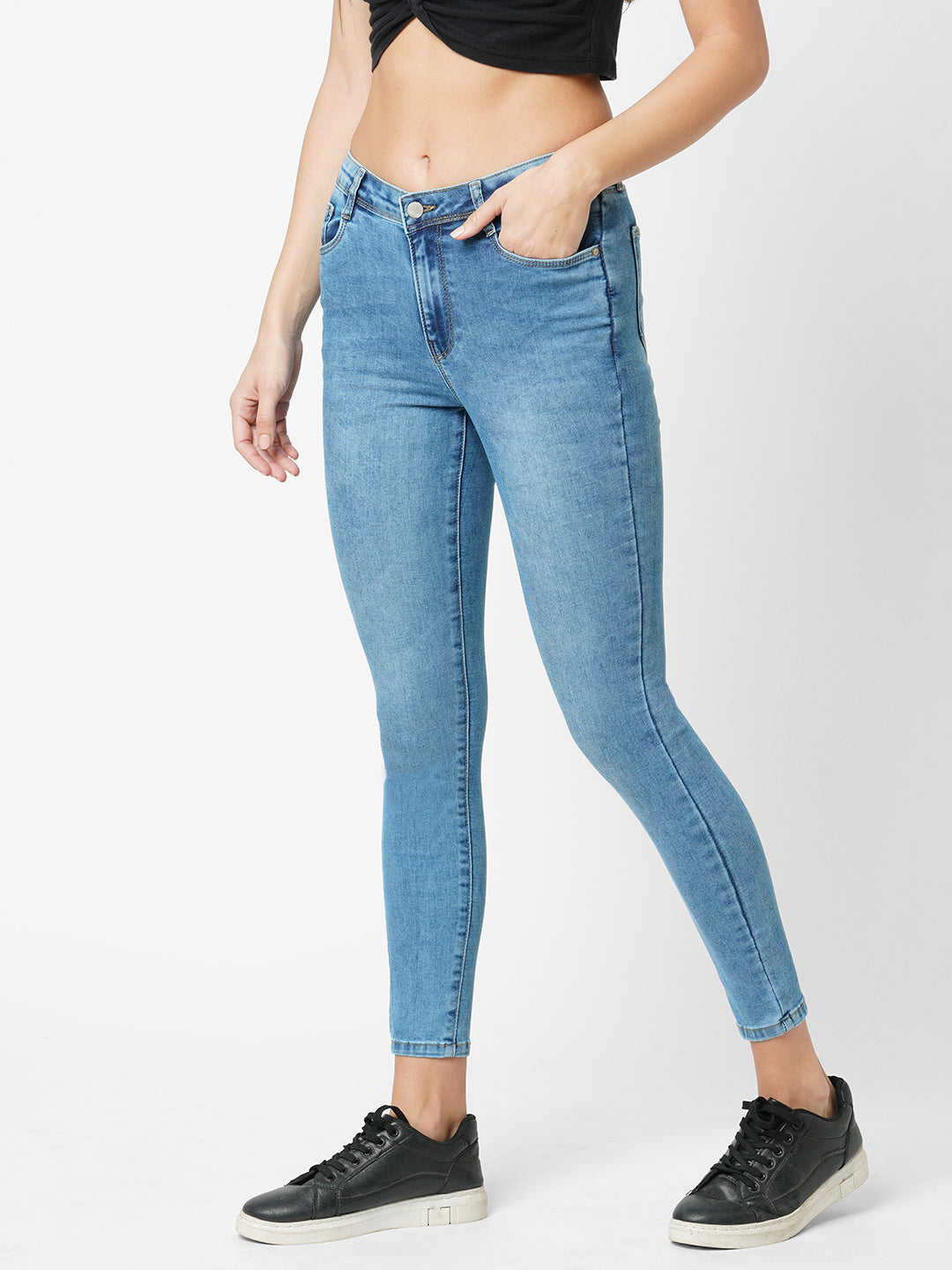 Women High-Rise Skinny Jeans