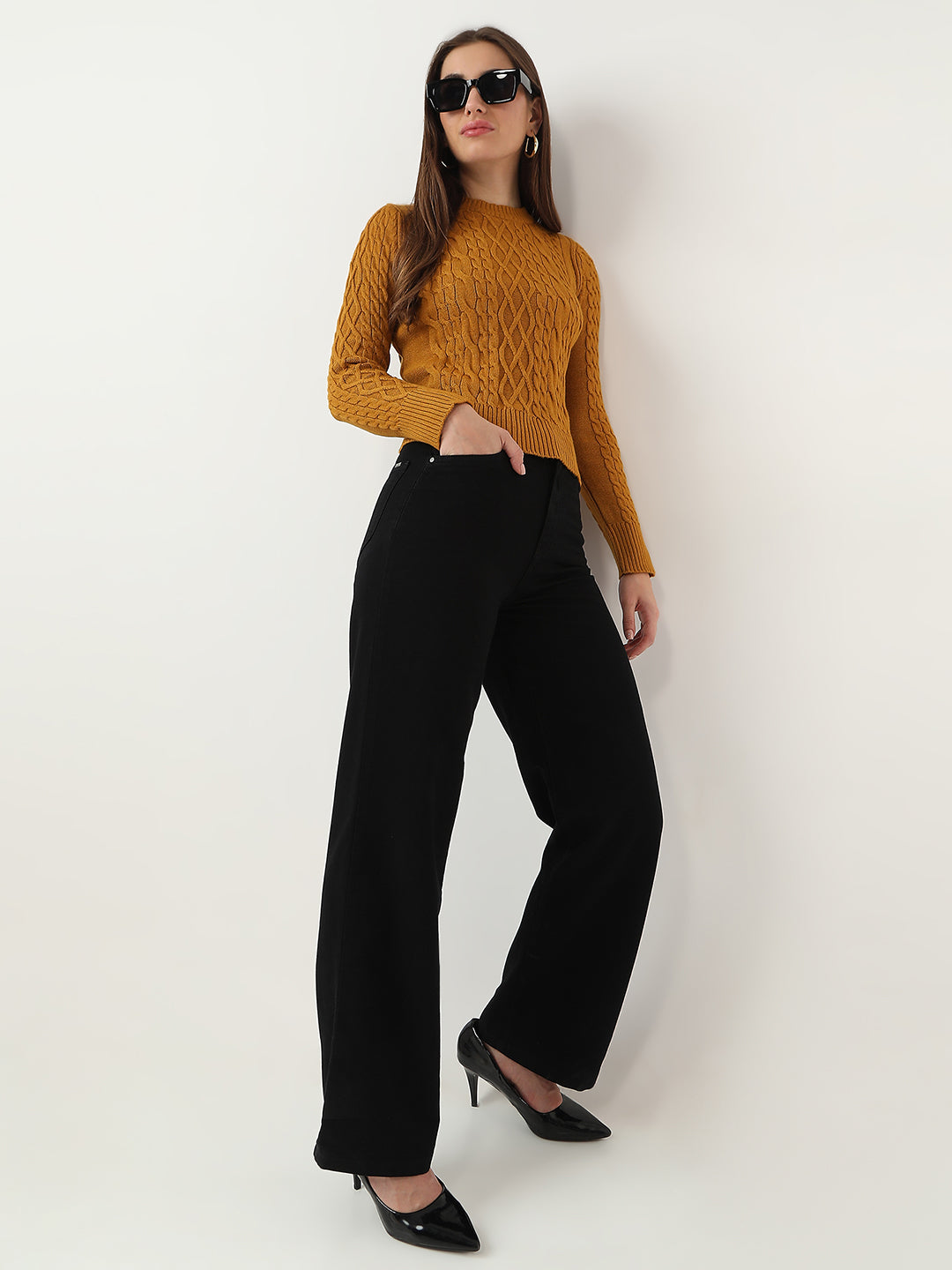 Women Ribbed Sweater