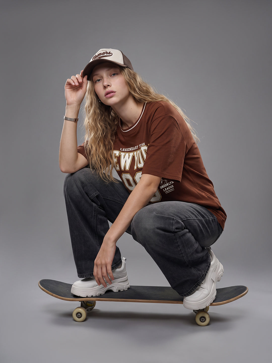 Sepia Oversized T-Shirt