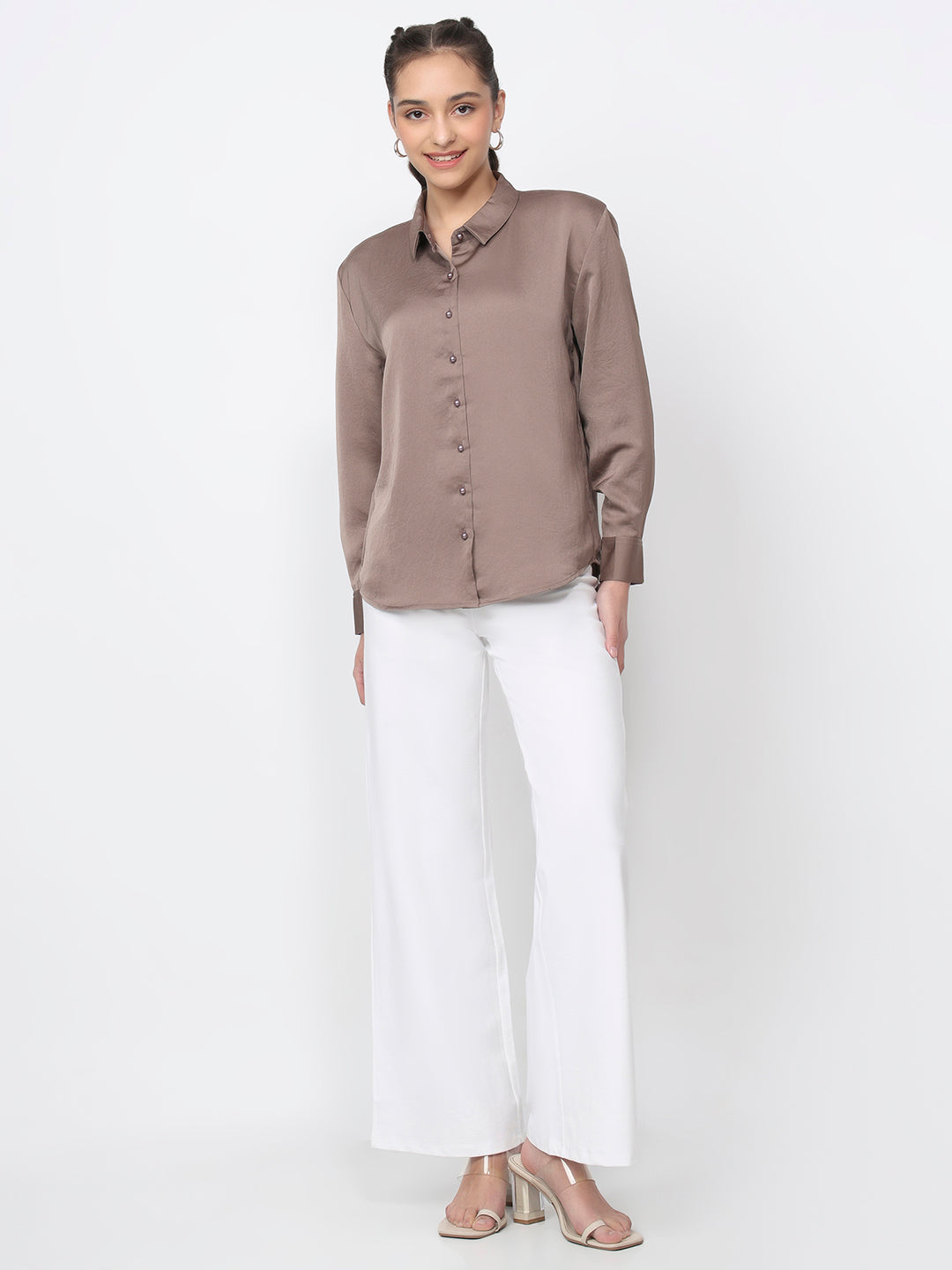 Women Oyster Oversized Shirt
