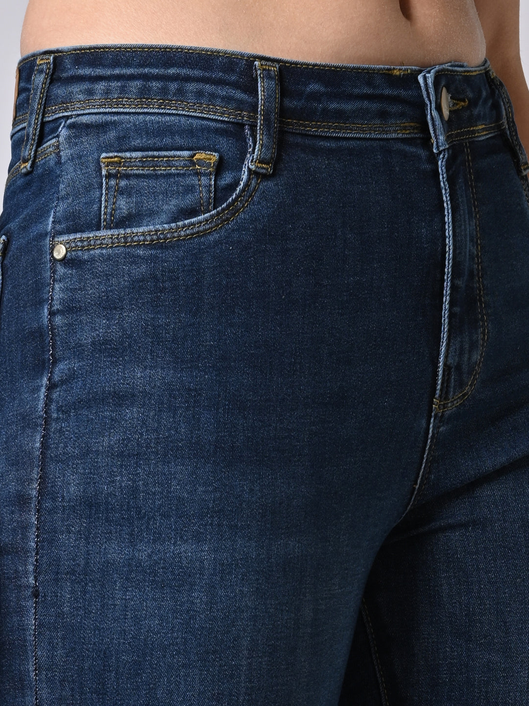 Women High Rise Flare Jeans