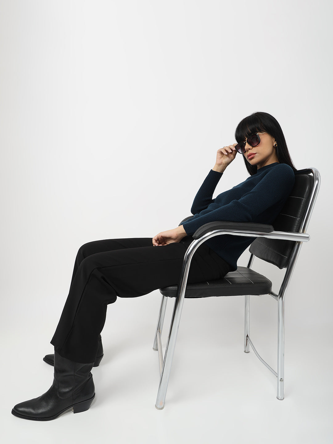 Women Airforce Slim Fit Sweater