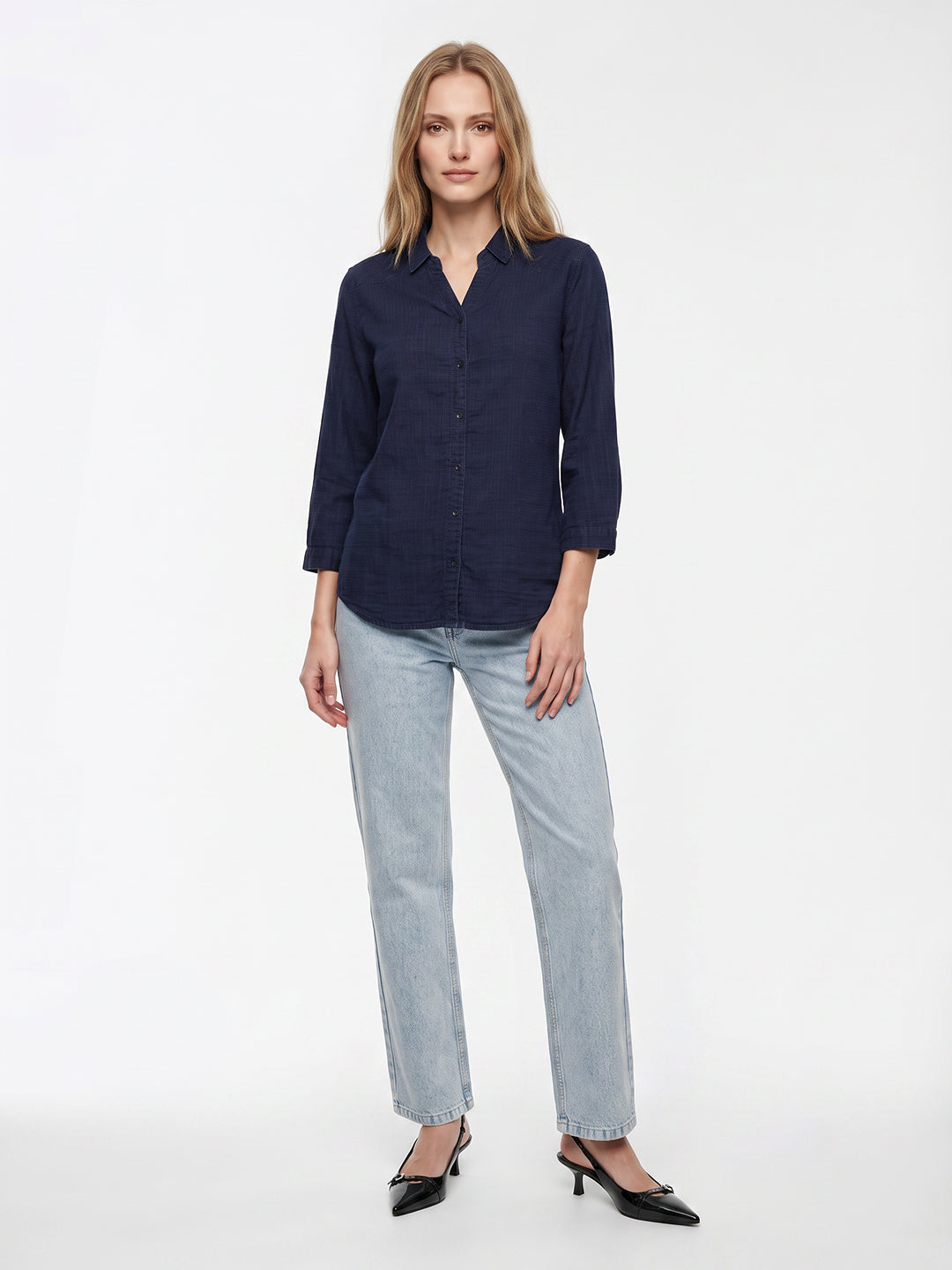 Women Indigo Shirt