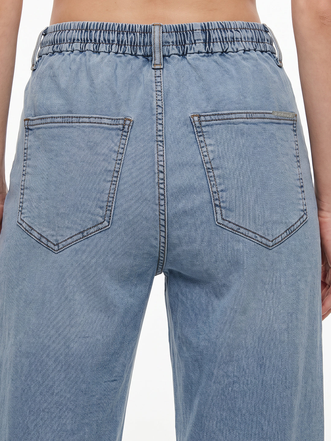 Women Blue Mid-Rise Jogger