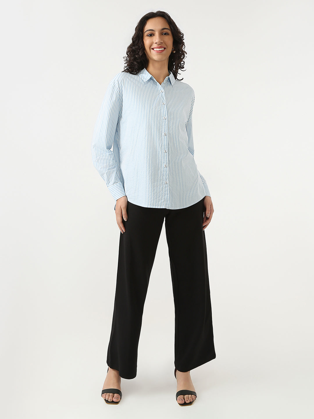 Women Striped Shirt