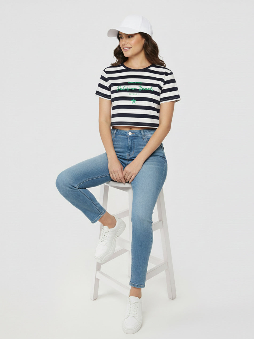 Women Blue High-Rise Slimming Skinny Jeans