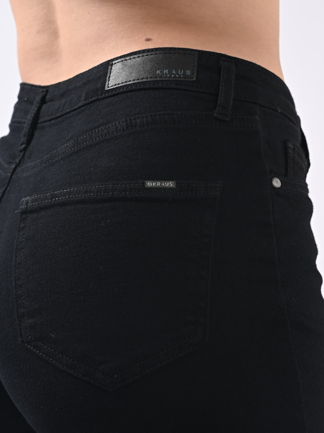 Women Black Wide Leg Jeans