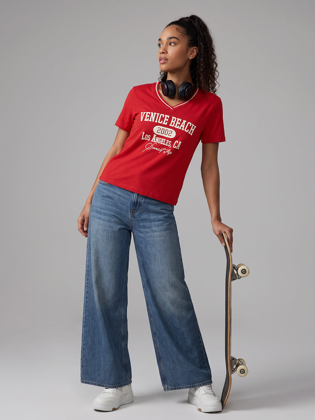 Red Graphic Neo Tees
